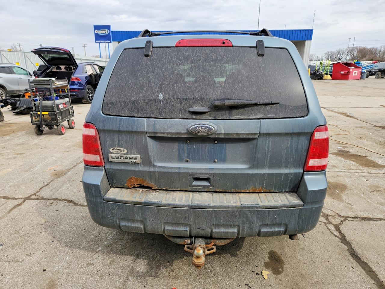 2011 Ford Escape Xlt Teal vin: 1FMCU0D77BKA97791