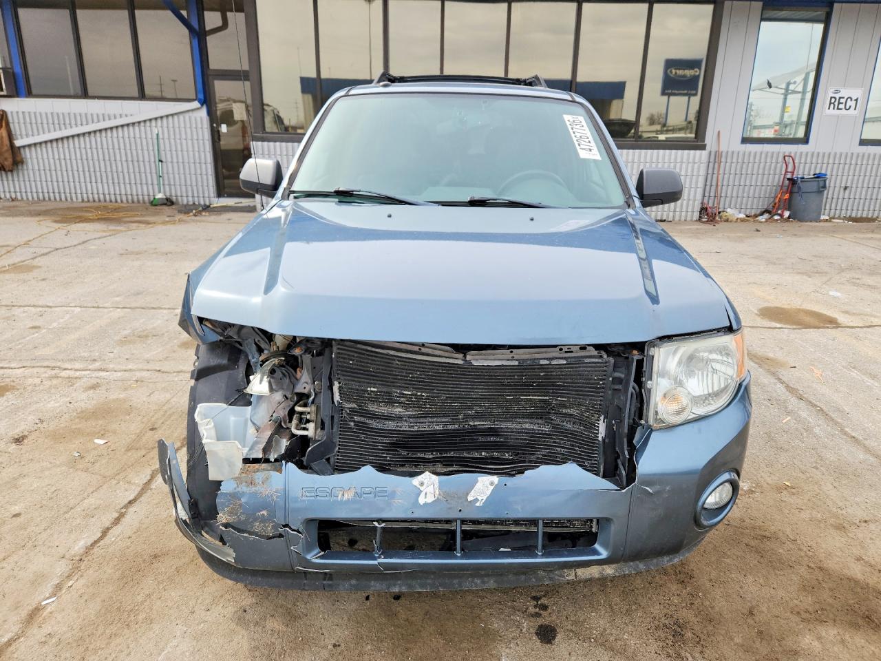 2011 Ford Escape Xlt Teal vin: 1FMCU0D77BKA97791