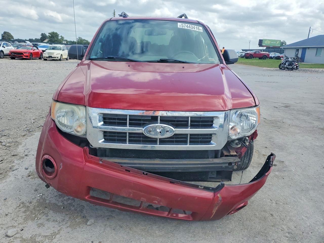 2011 Ford Escape Xlt Red vin: 1FMCU0D77BKB22253