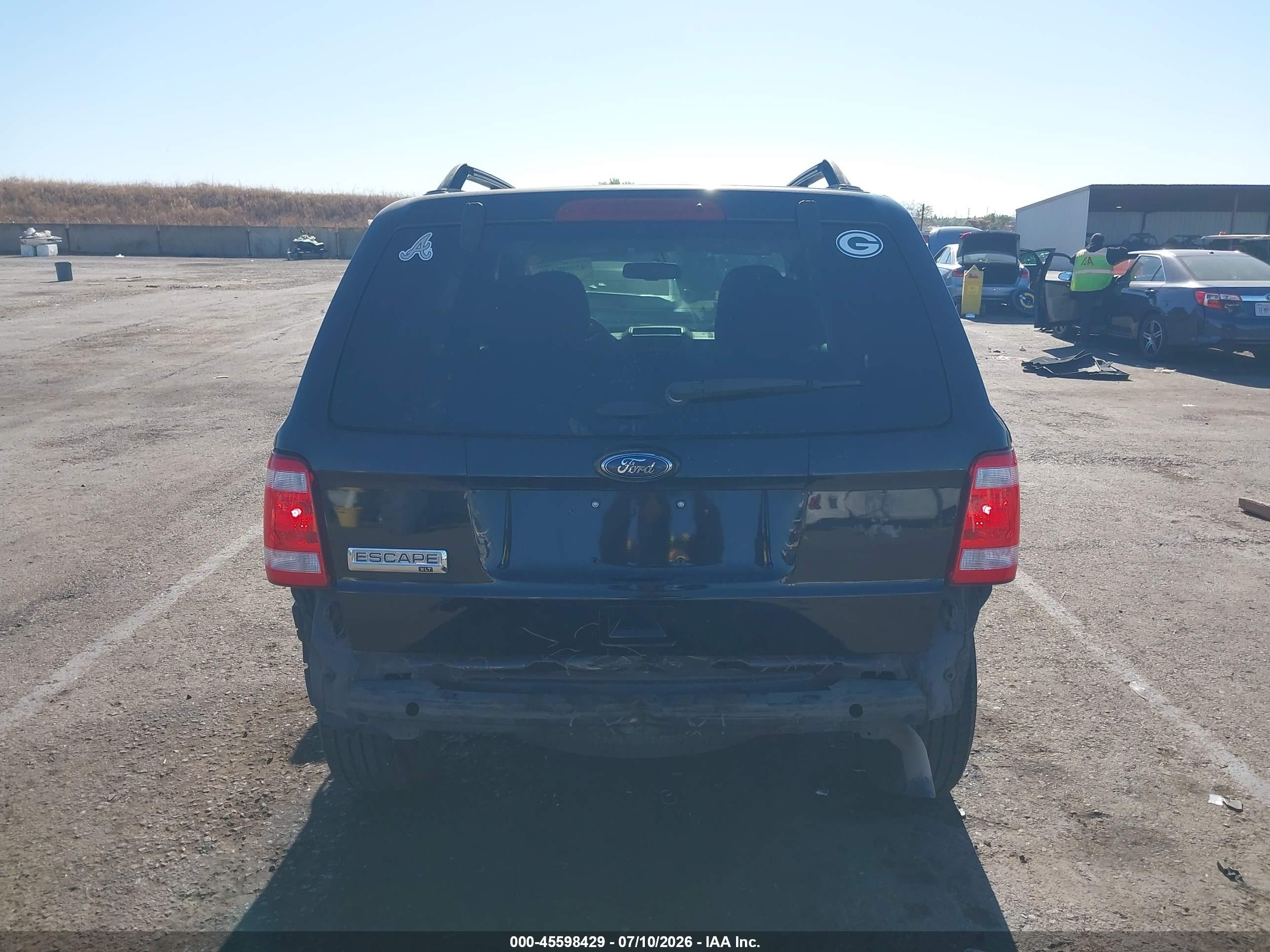 2011 Ford Escape Xlt Black vin: 1FMCU0D77BKB65586