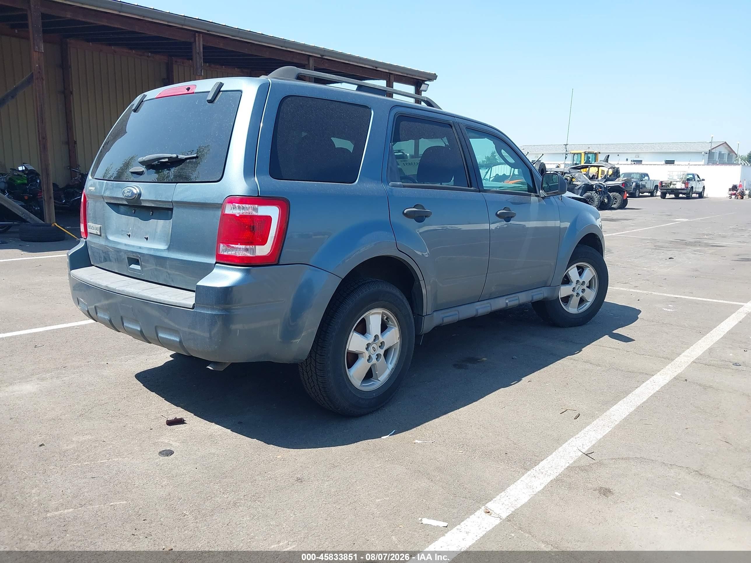 2011 Ford Escape Xlt Blue vin: 1FMCU0D77BKB66866