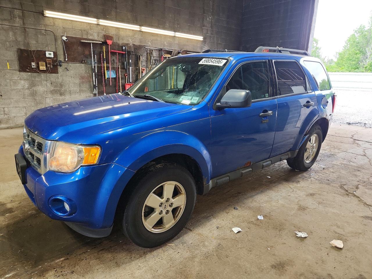 2011 Ford Escape Xlt Синий vin: 1FMCU0D77BKB71291