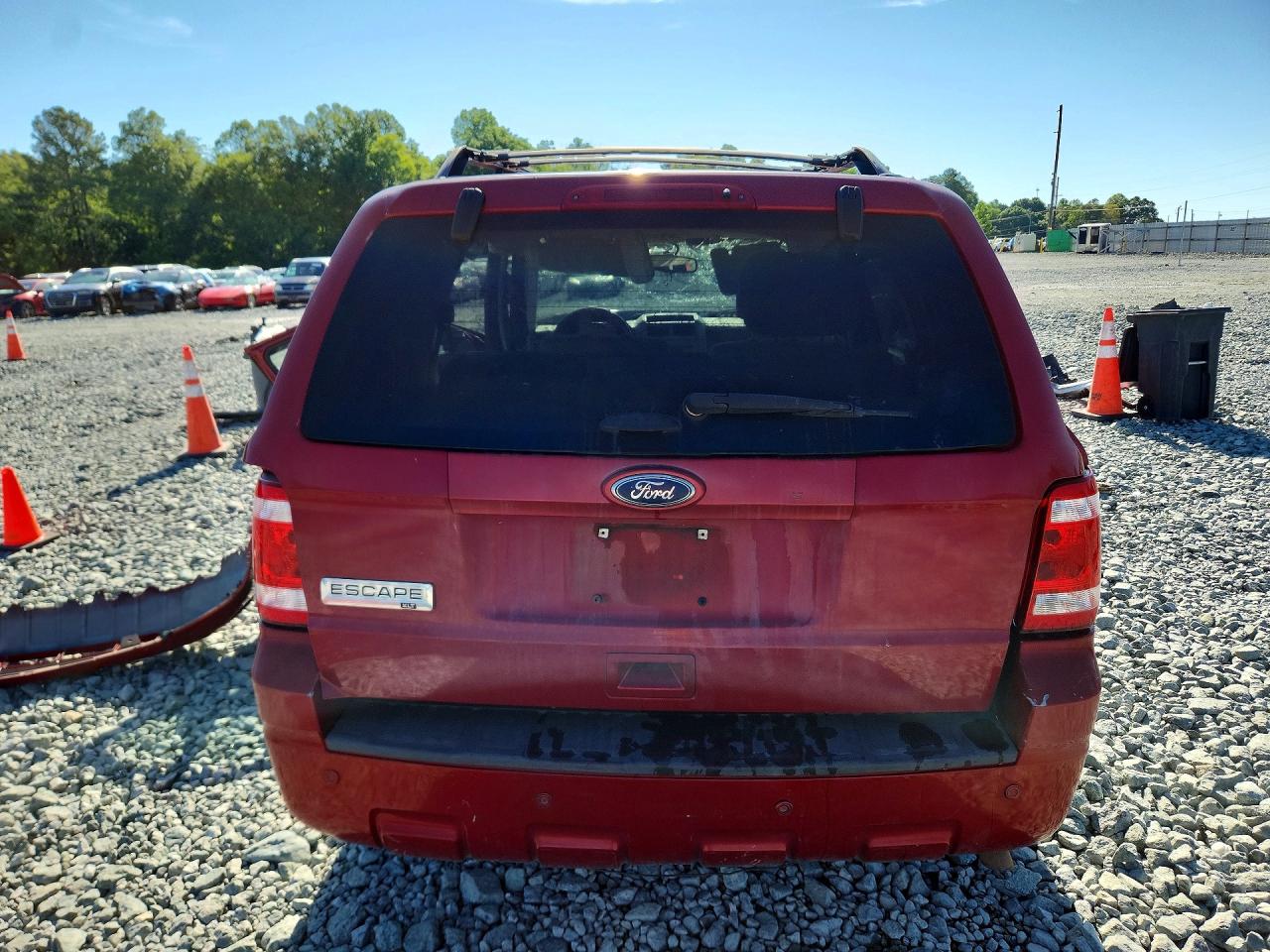 2011 Ford Escape Xlt Red vin: 1FMCU0D77BKB88687
