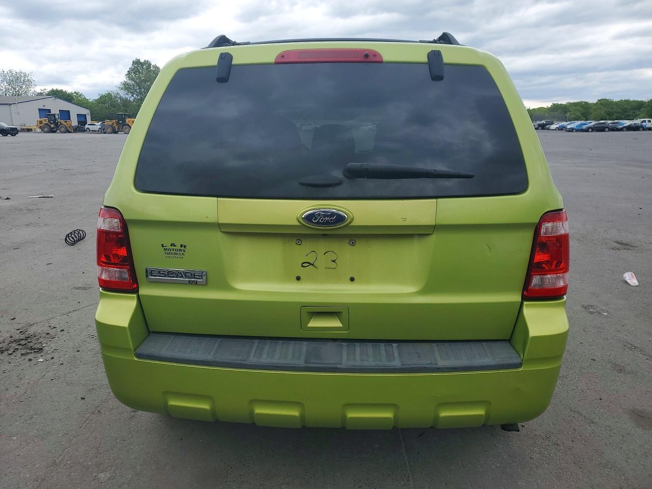 2012 Ford Escape Xlt Green vin: 1FMCU0D77CKA88395