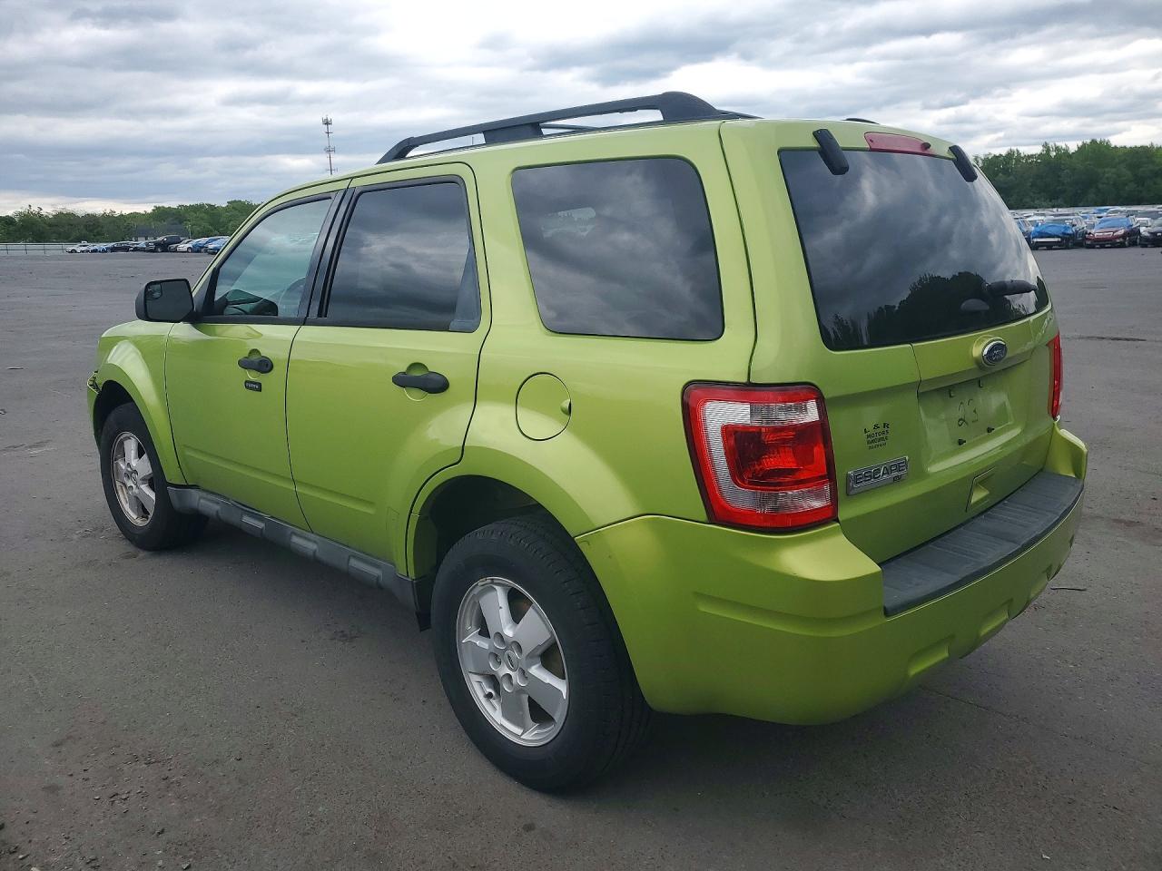 2012 Ford Escape Xlt Green vin: 1FMCU0D77CKA88395