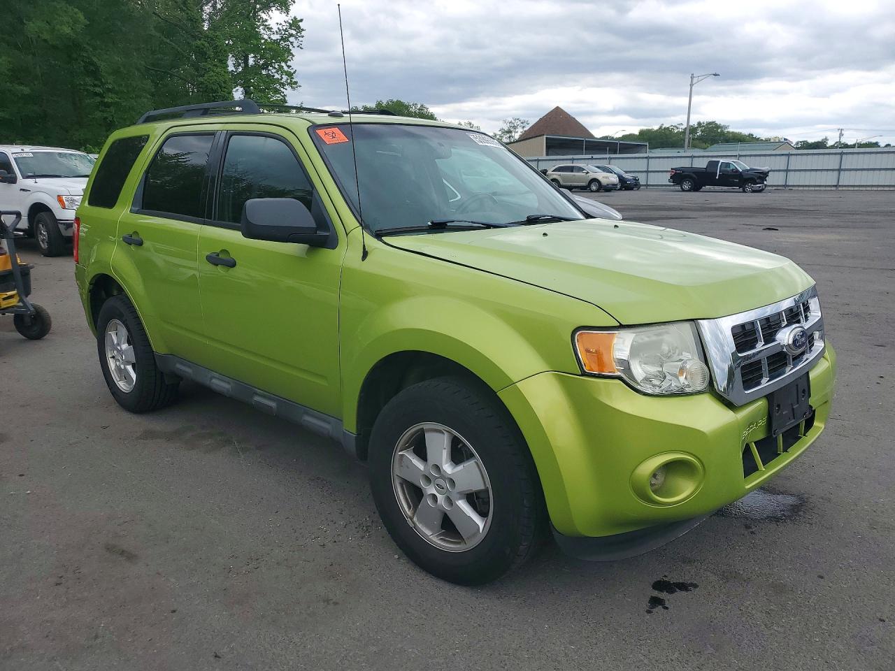 2012 Ford Escape Xlt Green vin: 1FMCU0D77CKA88395