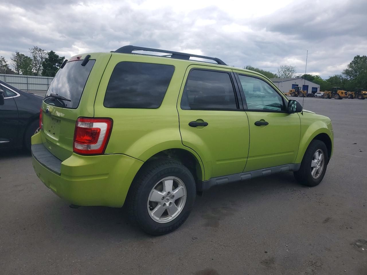 2012 Ford Escape Xlt Green vin: 1FMCU0D77CKA88395