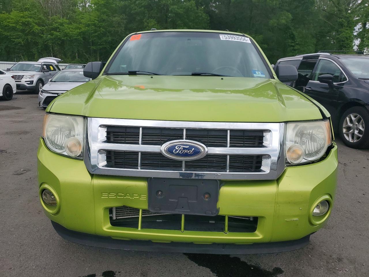 2012 Ford Escape Xlt Green vin: 1FMCU0D77CKA88395