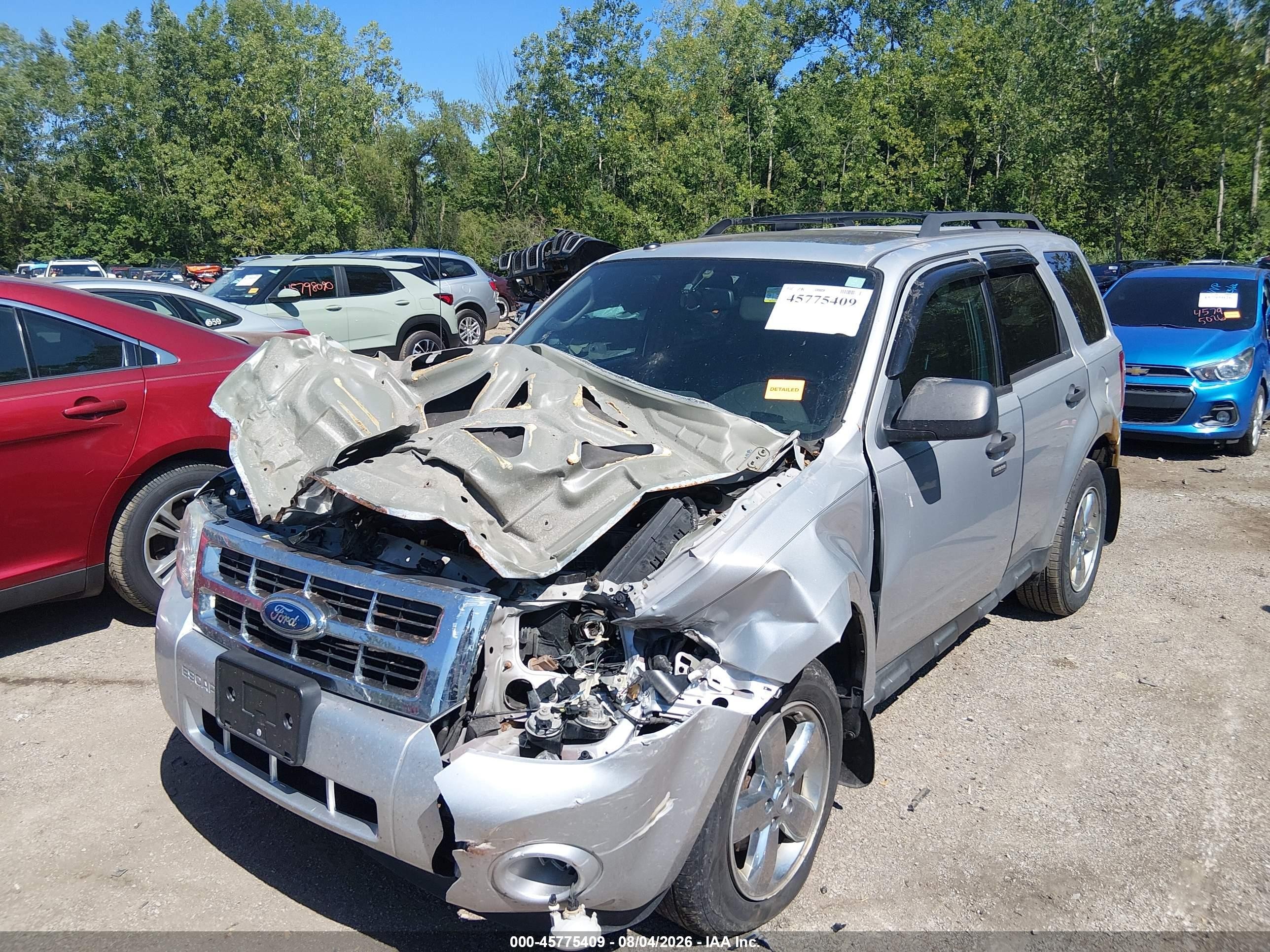 2012 Ford Escape Xlt Silver vin: 1FMCU0D77CKB77819