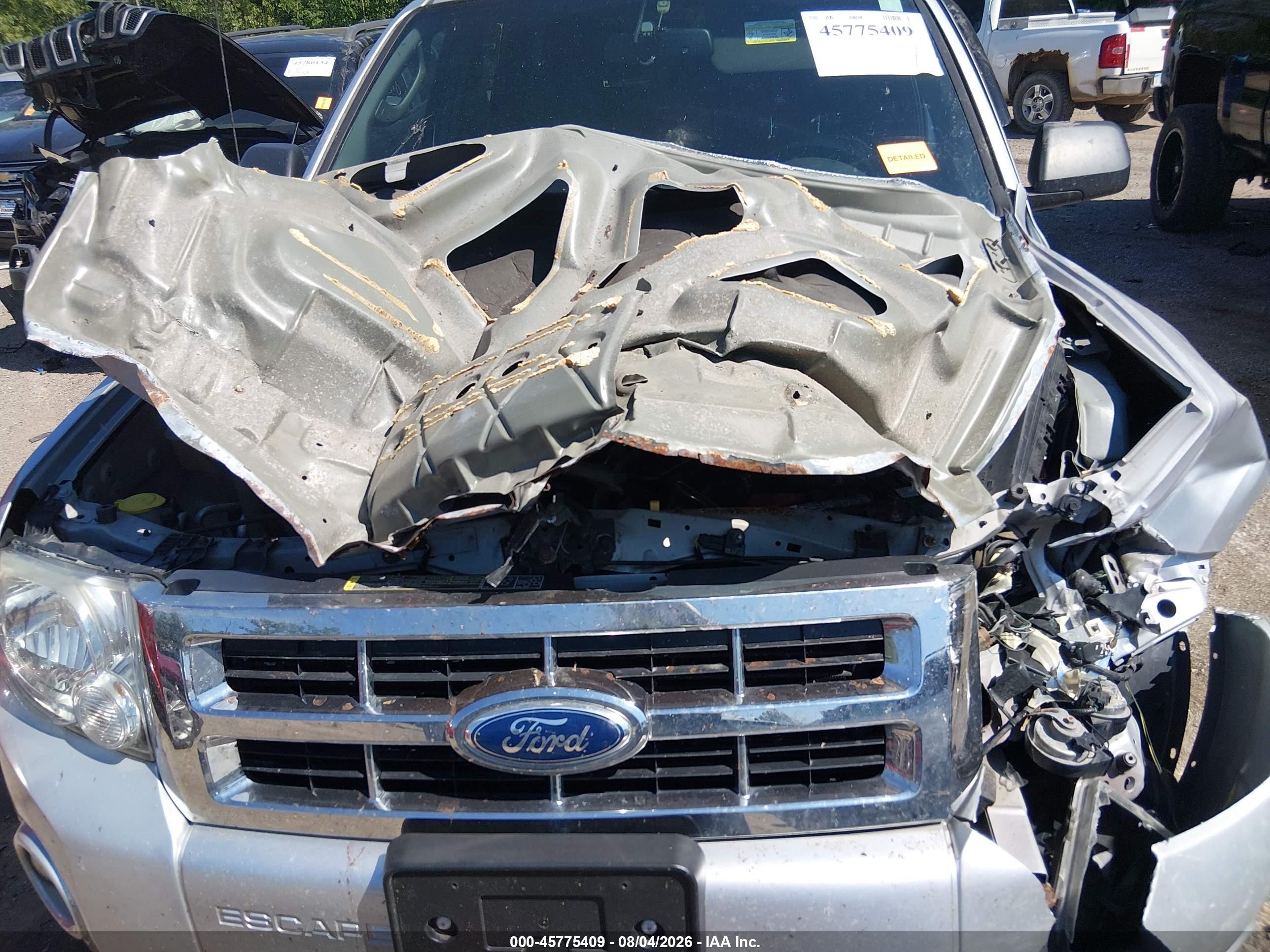 2012 Ford Escape Xlt Silver vin: 1FMCU0D77CKB77819