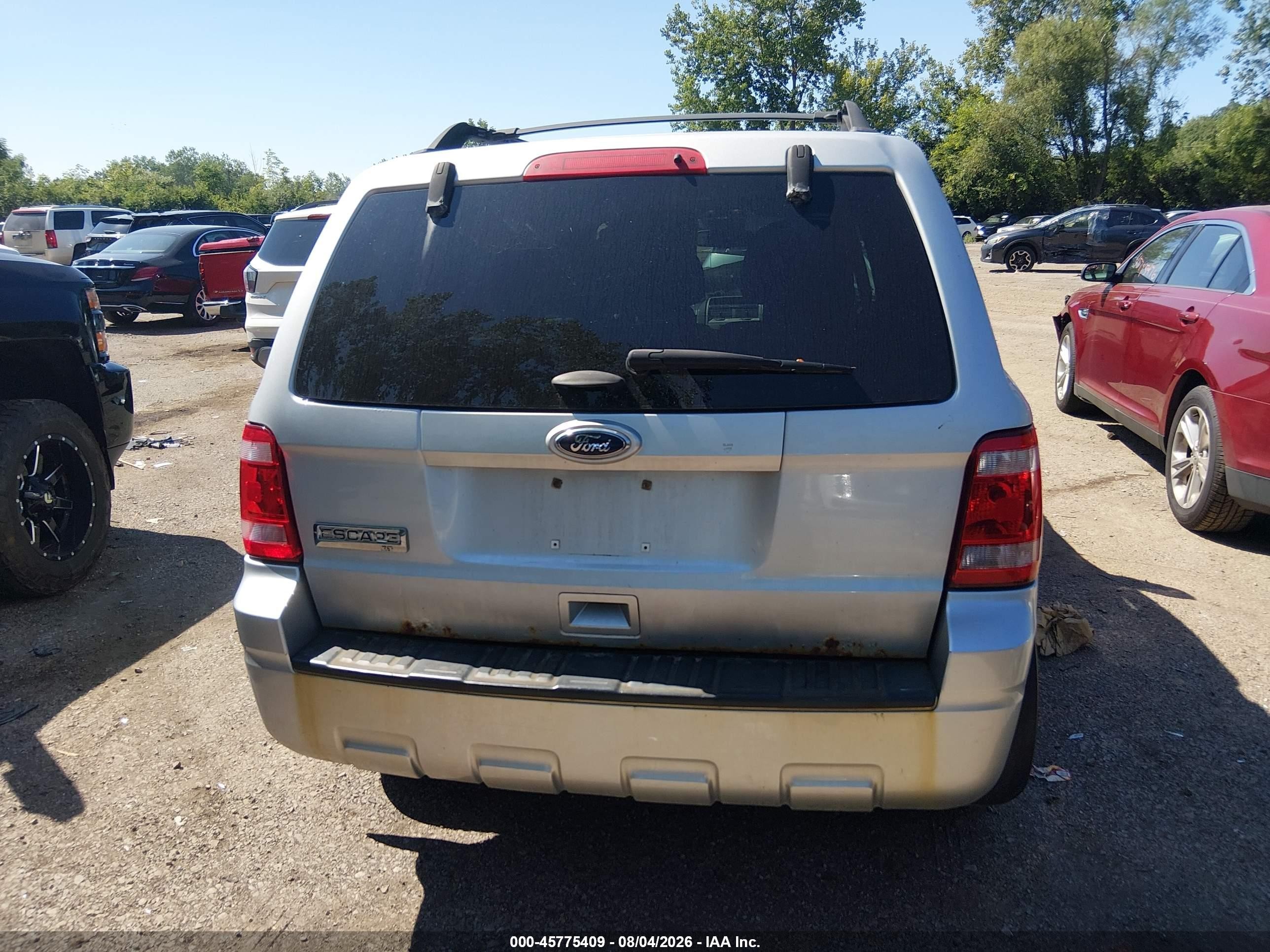 2012 Ford Escape Xlt Silver vin: 1FMCU0D77CKB77819