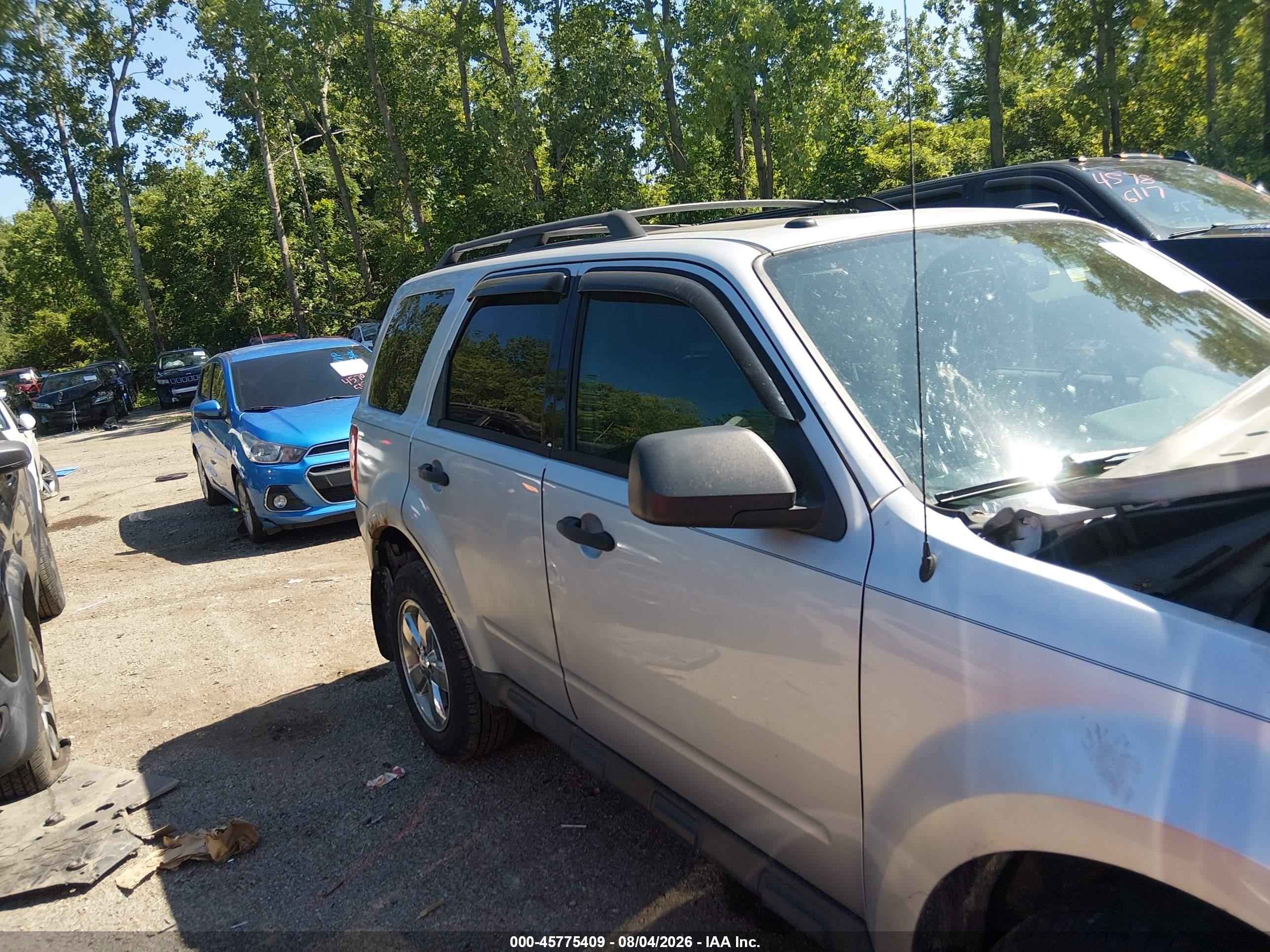 2012 Ford Escape Xlt Silver vin: 1FMCU0D77CKB77819