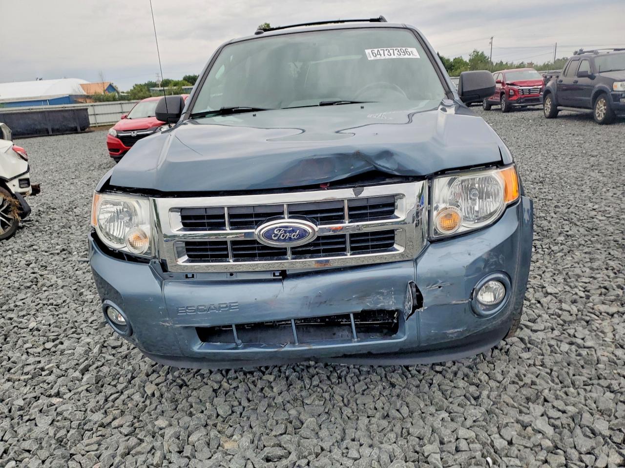 2012 Ford Escape Xlt Blue vin: 1FMCU0D77CKC03870