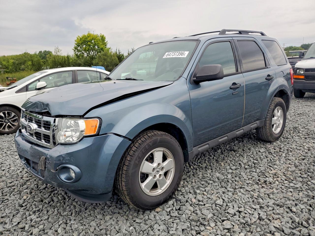 2012 Ford Escape Xlt Blue vin: 1FMCU0D77CKC03870