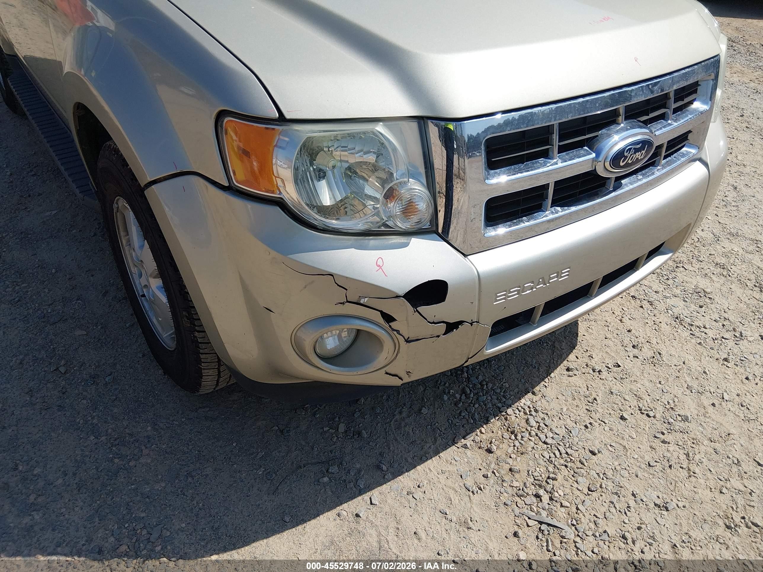 2012 Ford Escape Xlt Beige vin: 1FMCU0D77CKC60263