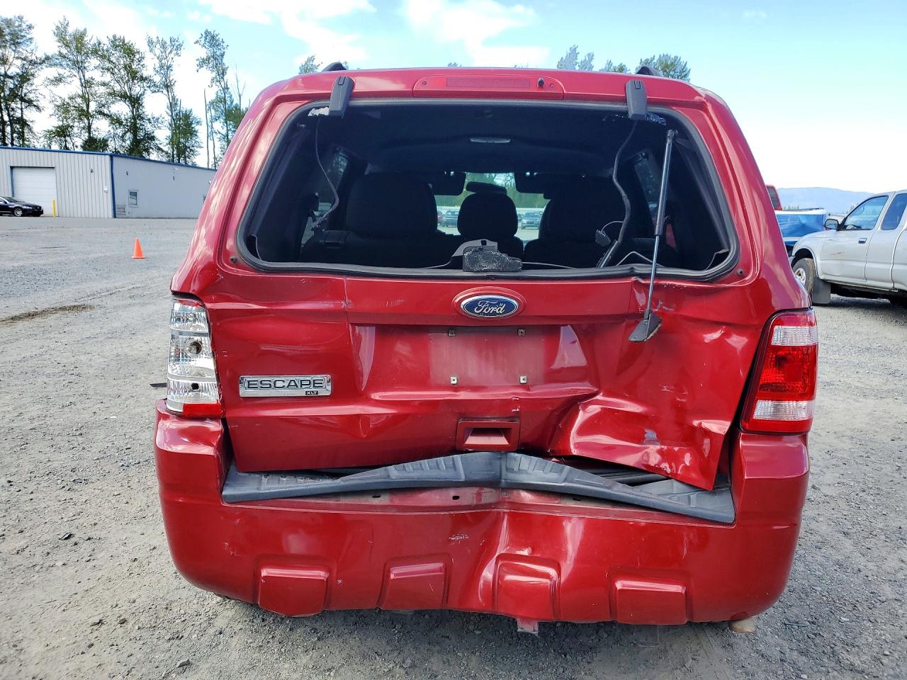 2010 Ford Escape Xlt Red vin: 1FMCU0D78AKA40496