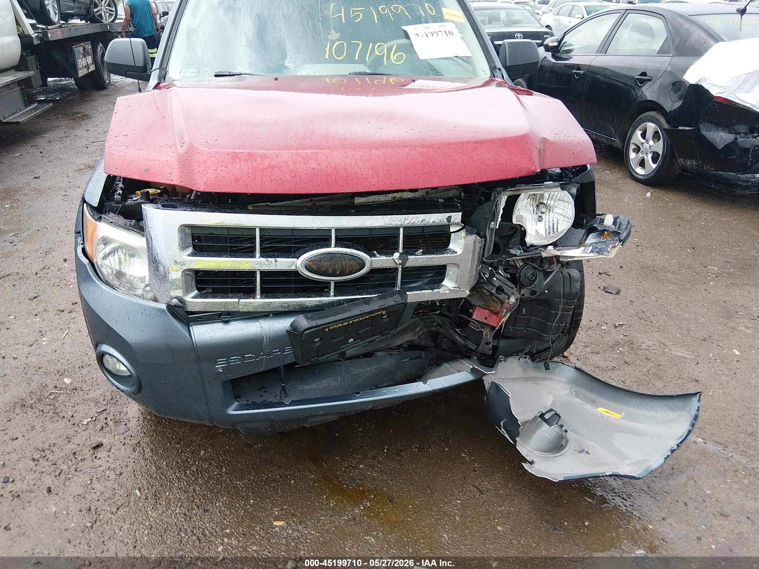 2010 Ford Escape Xlt Blue vin: 1FMCU0D78AKC64609