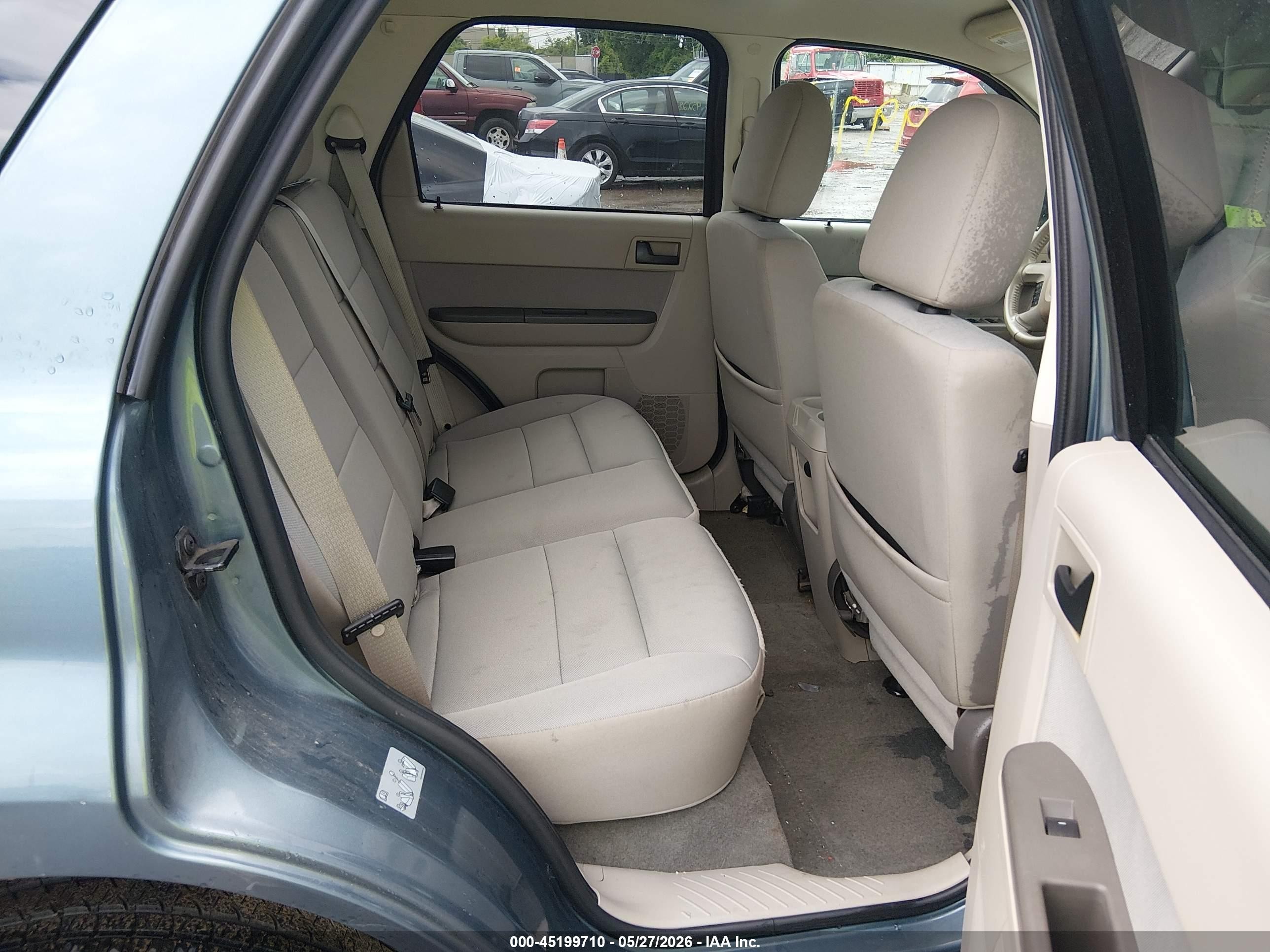 2010 Ford Escape Xlt Blue vin: 1FMCU0D78AKC64609