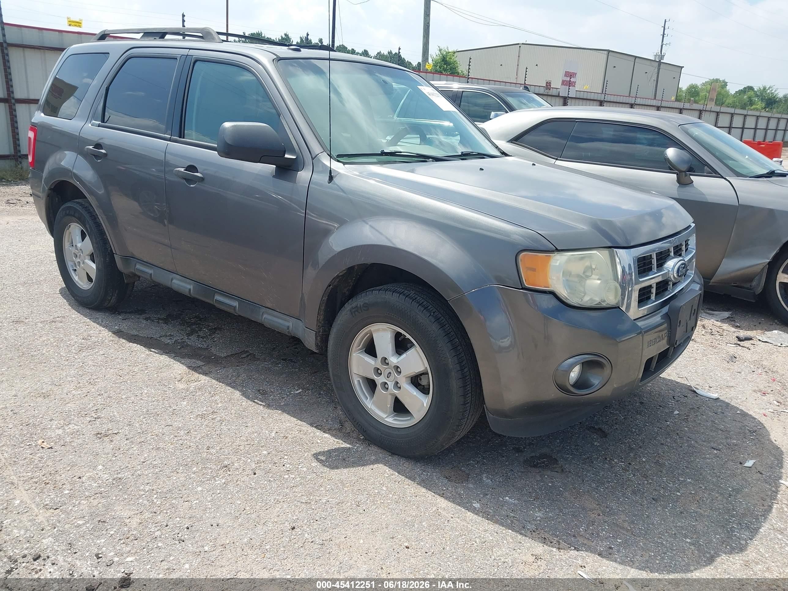 2011 Ford Escape Xlt Серый vin: 1FMCU0D78BKA27152
