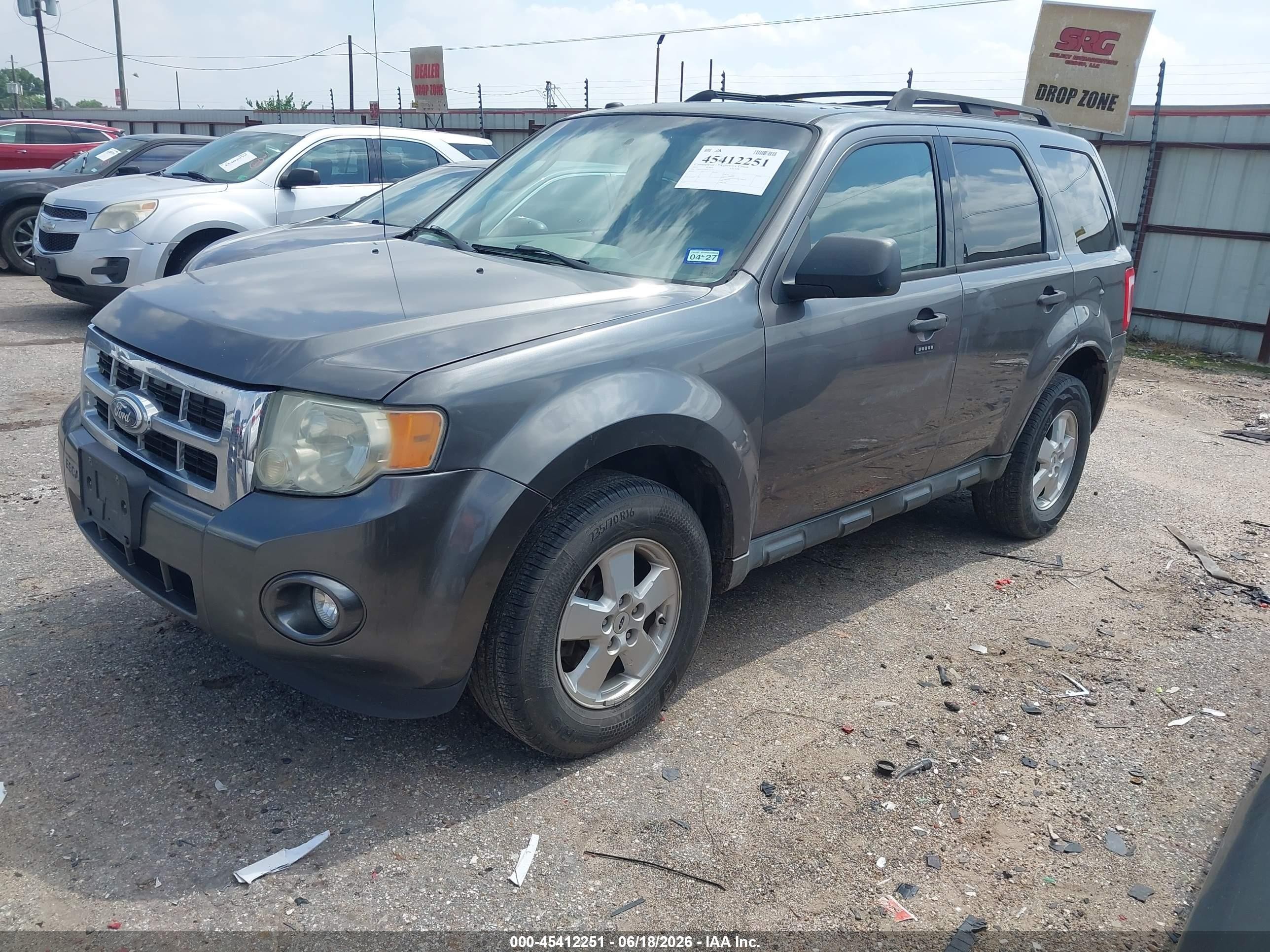 2011 Ford Escape Xlt Gray vin: 1FMCU0D78BKA27152