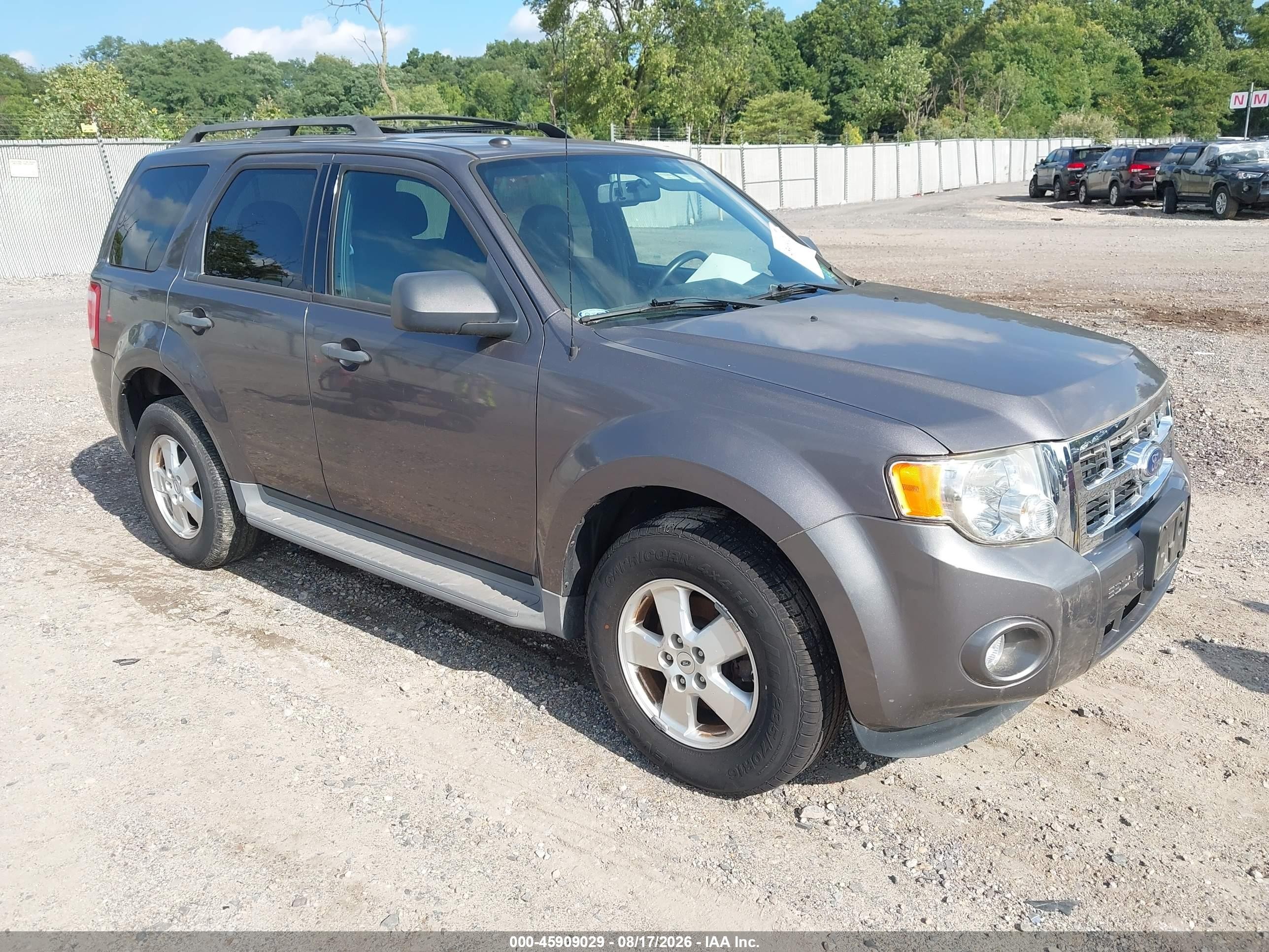 2011 Ford Escape Xlt Gray vin: 1FMCU0D78BKA65772
