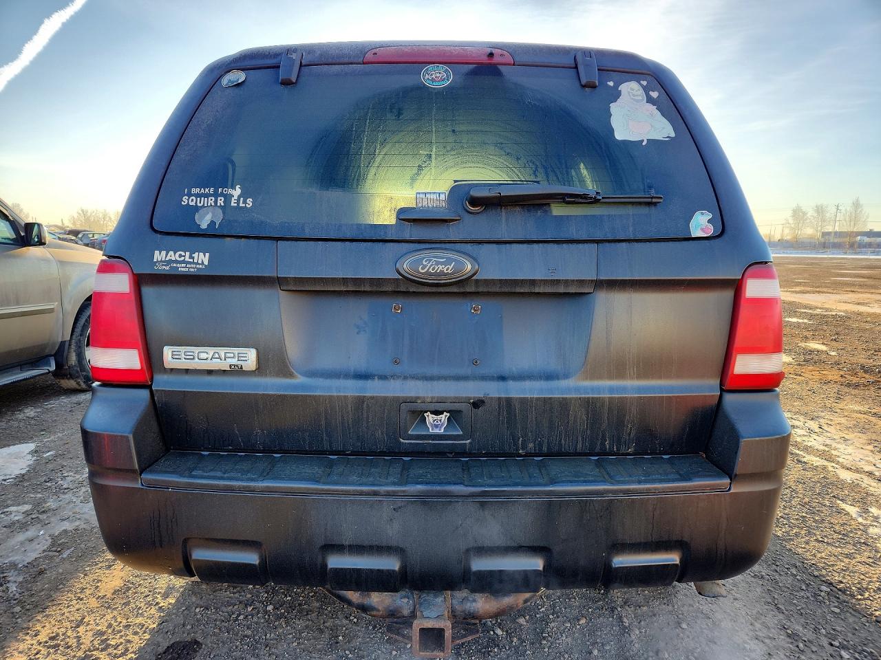 2011 Ford Escape Xlt Black vin: 1FMCU0D78BKC14889