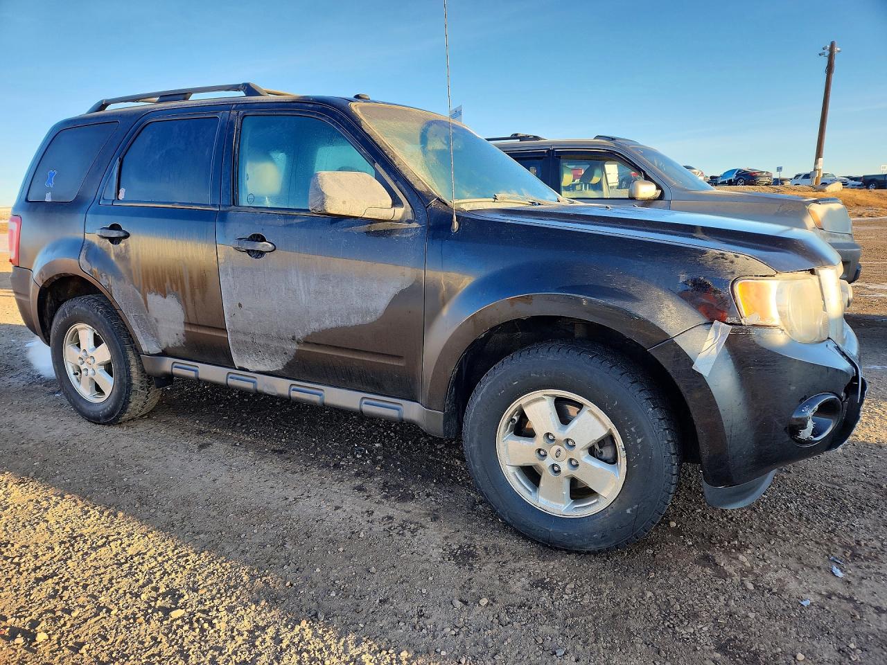 2011 Ford Escape Xlt Black vin: 1FMCU0D78BKC14889