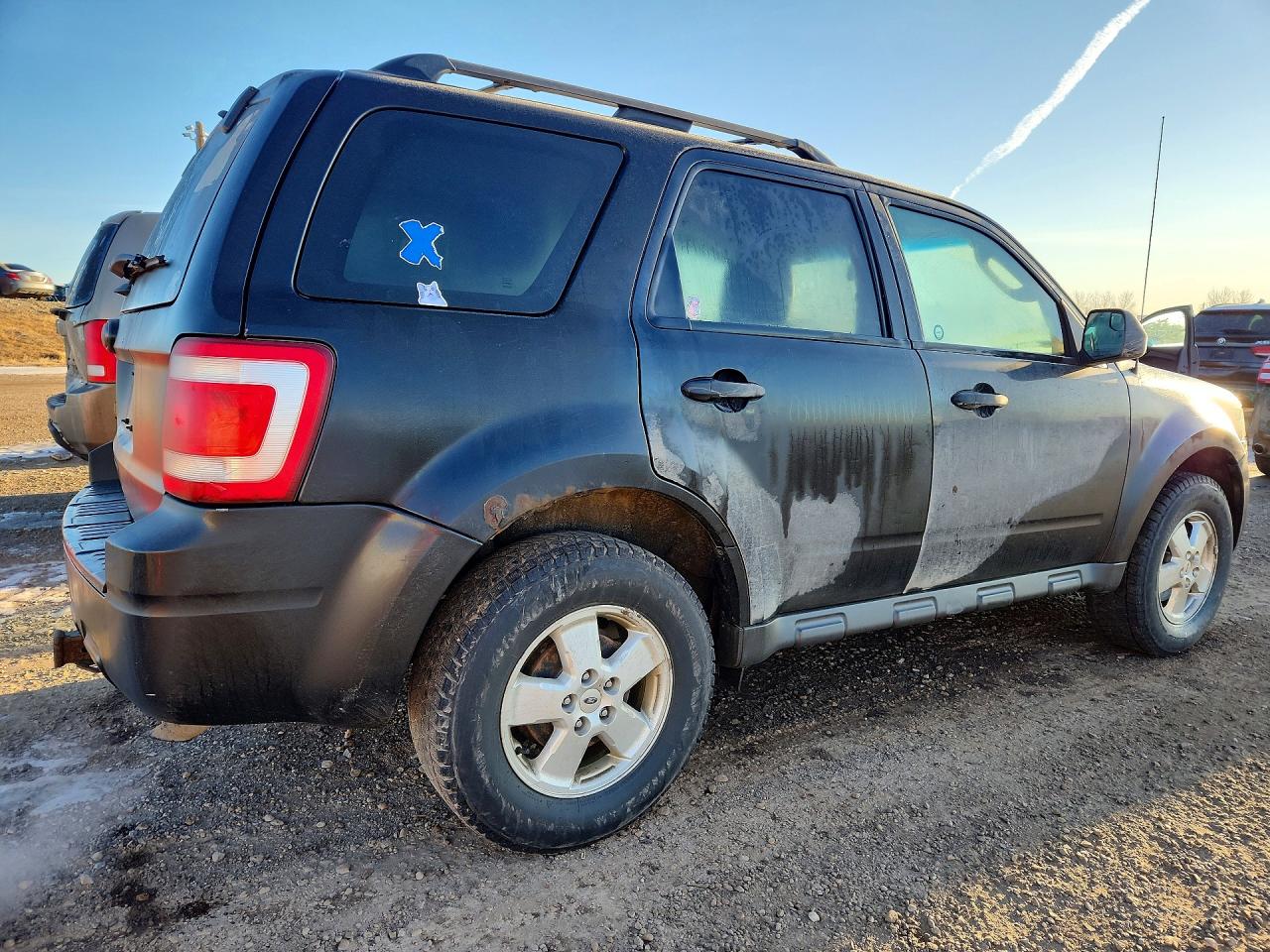 2011 Ford Escape Xlt Black vin: 1FMCU0D78BKC14889