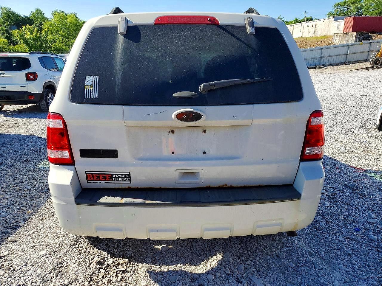 2011 Ford Escape Xlt Белый vin: 1FMCU0D78BKC22491