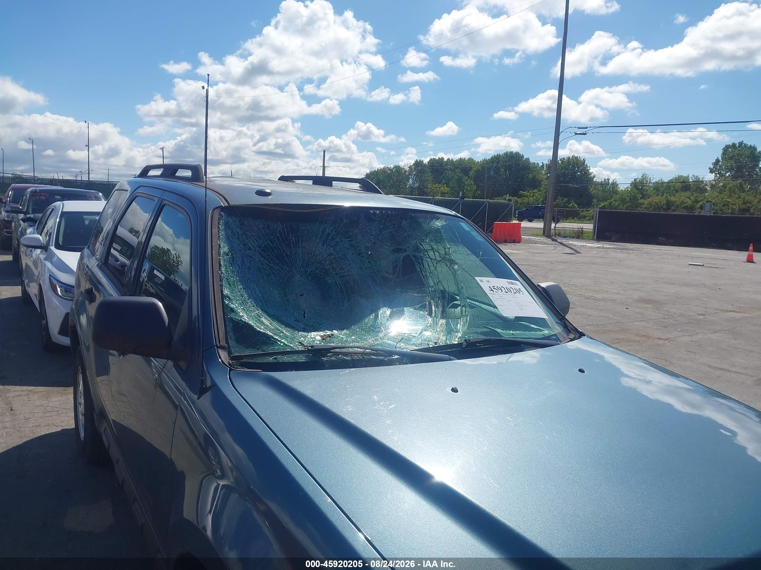 2011 Ford Escape Xlt Blue vin: 1FMCU0D78BKC40618