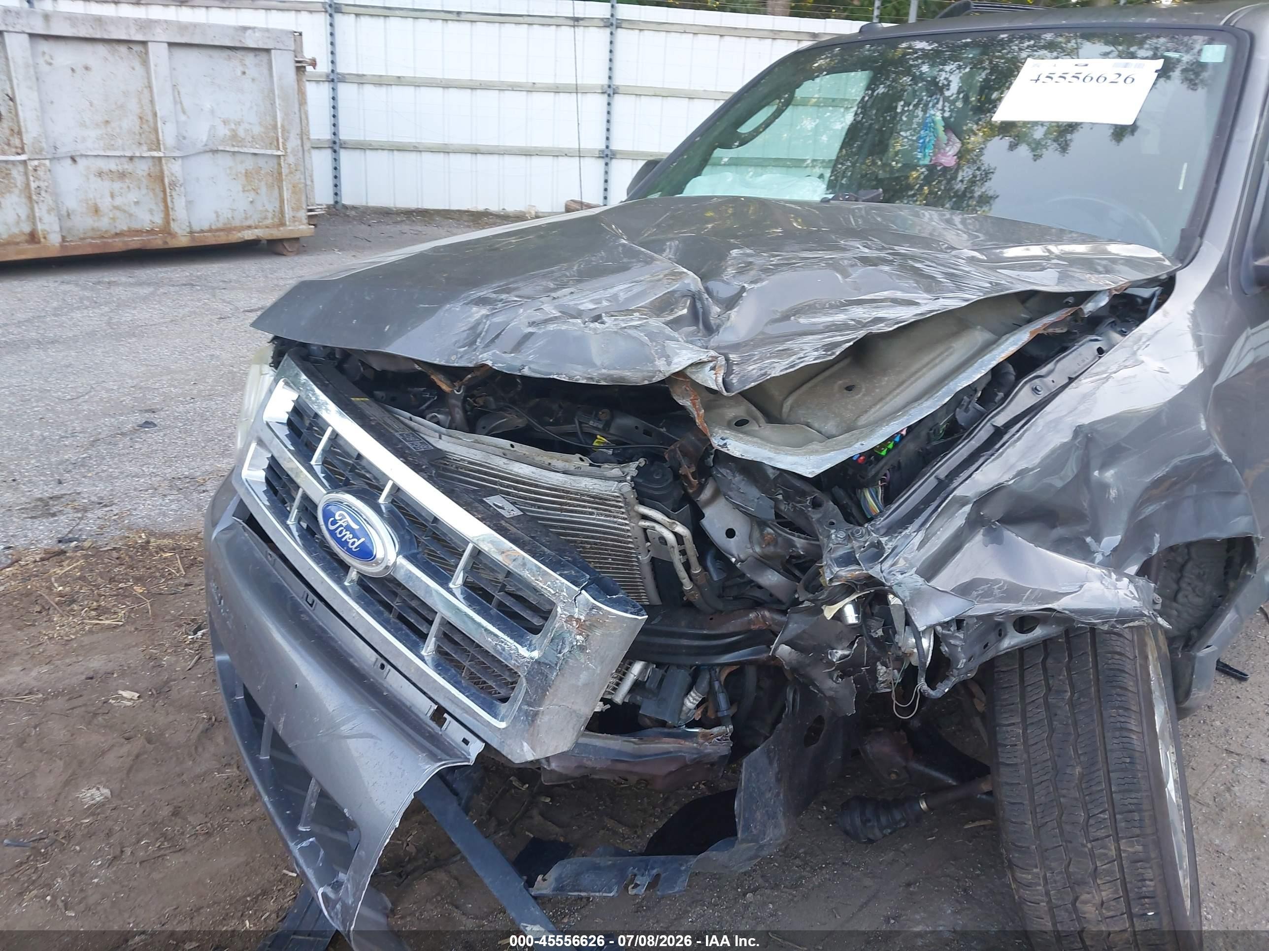 2011 Ford Escape Xlt Gray vin: 1FMCU0D78BKC50095