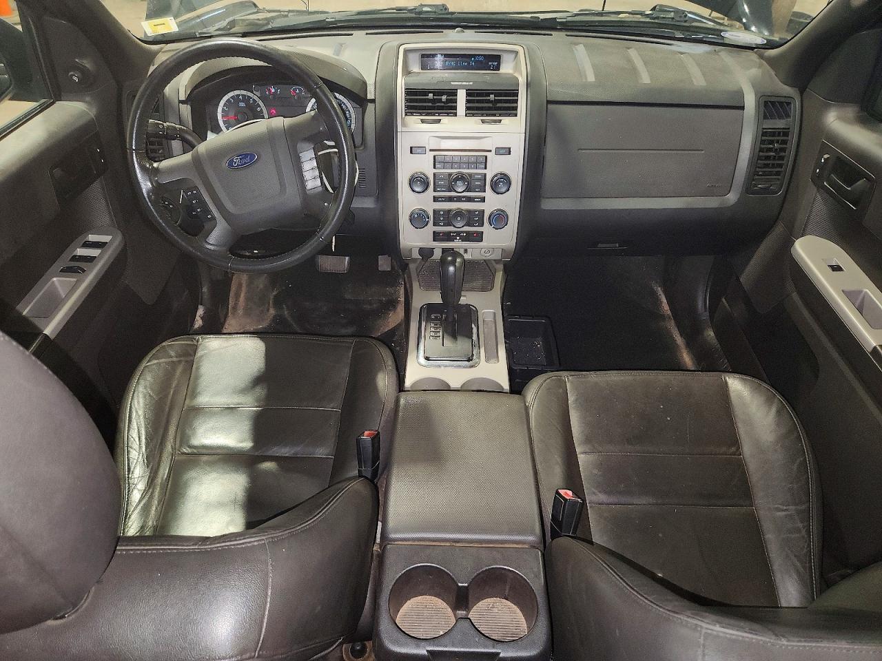2012 Ford Escape Xlt Black vin: 1FMCU0D78CKA00955