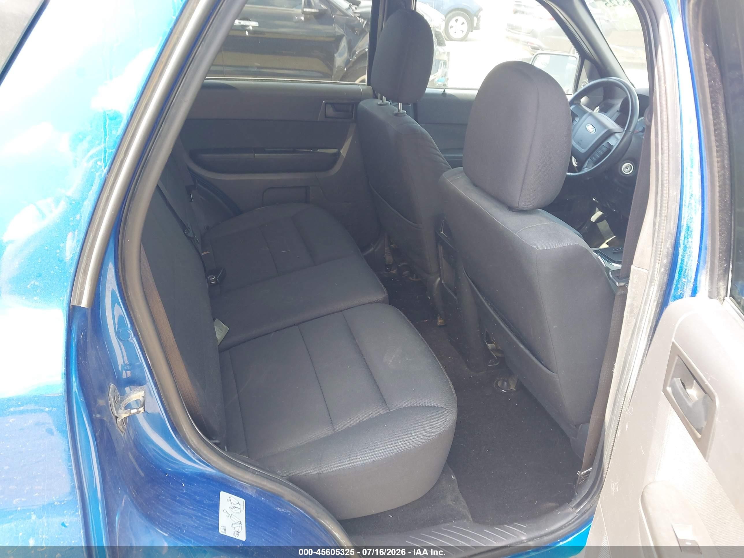 2012 Ford Escape Xlt Blue vin: 1FMCU0D78CKA05962