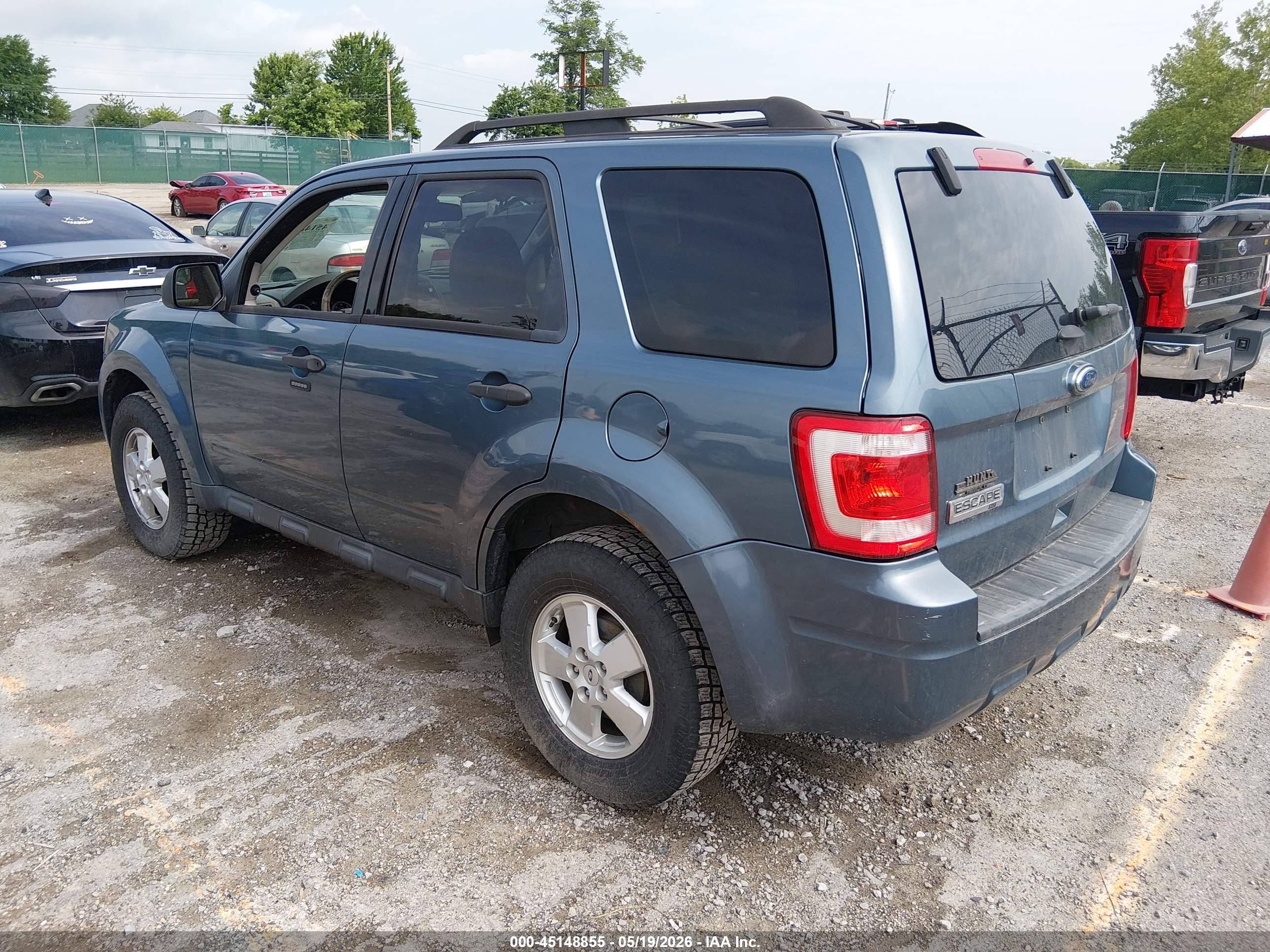 2012 Ford Escape Xlt Blue vin: 1FMCU0D78CKA21532