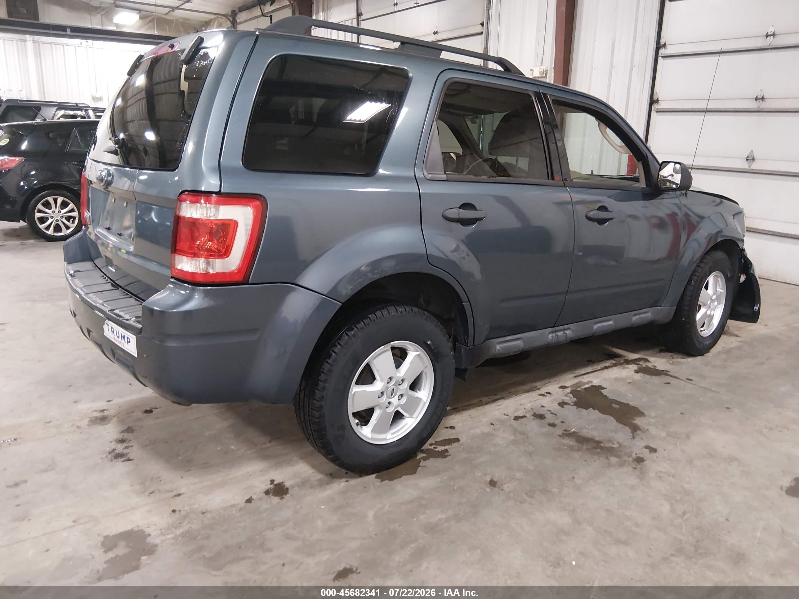 2012 Ford Escape Xlt Blue vin: 1FMCU0D78CKA91855