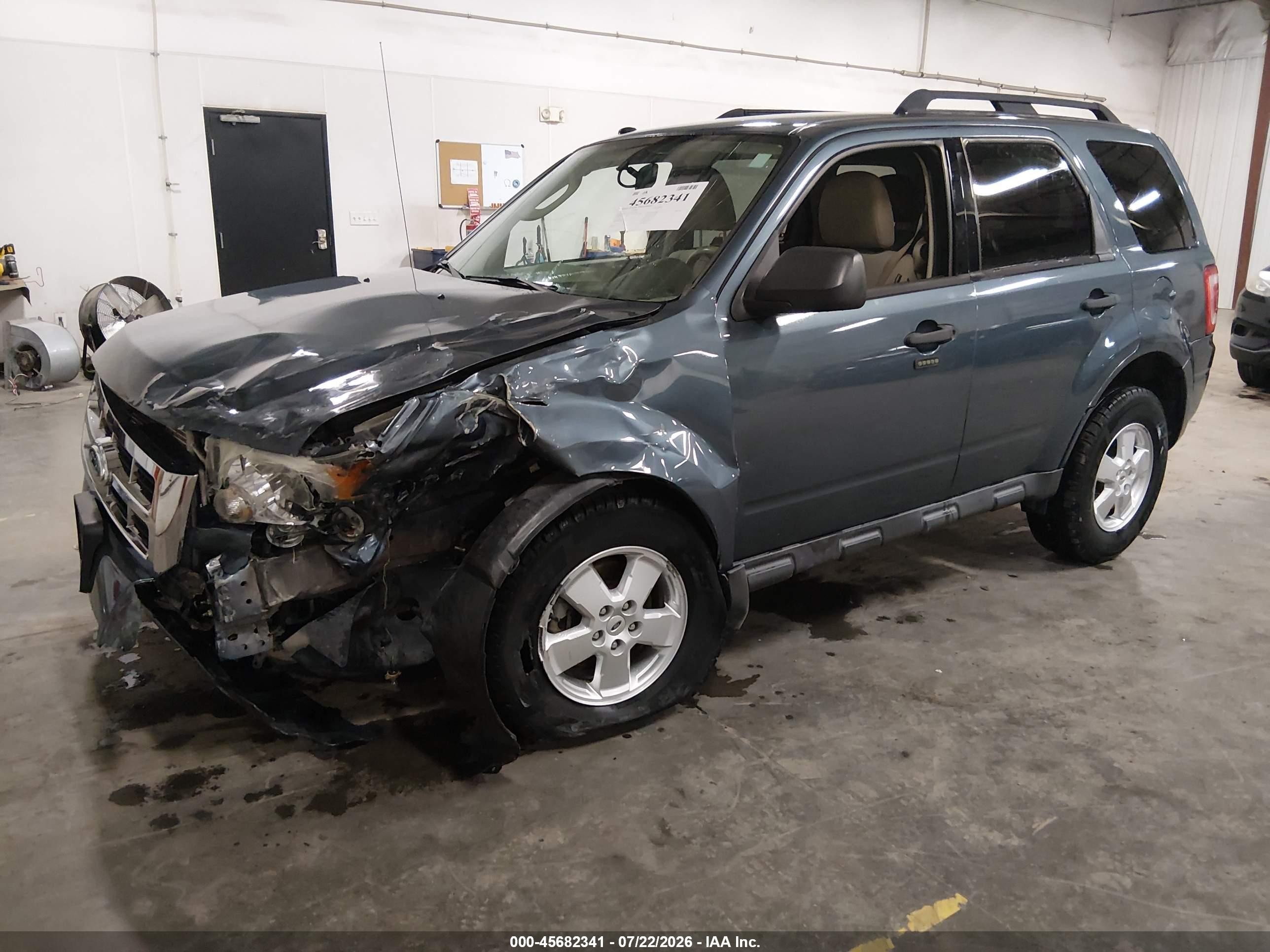 2012 Ford Escape Xlt Blue vin: 1FMCU0D78CKA91855
