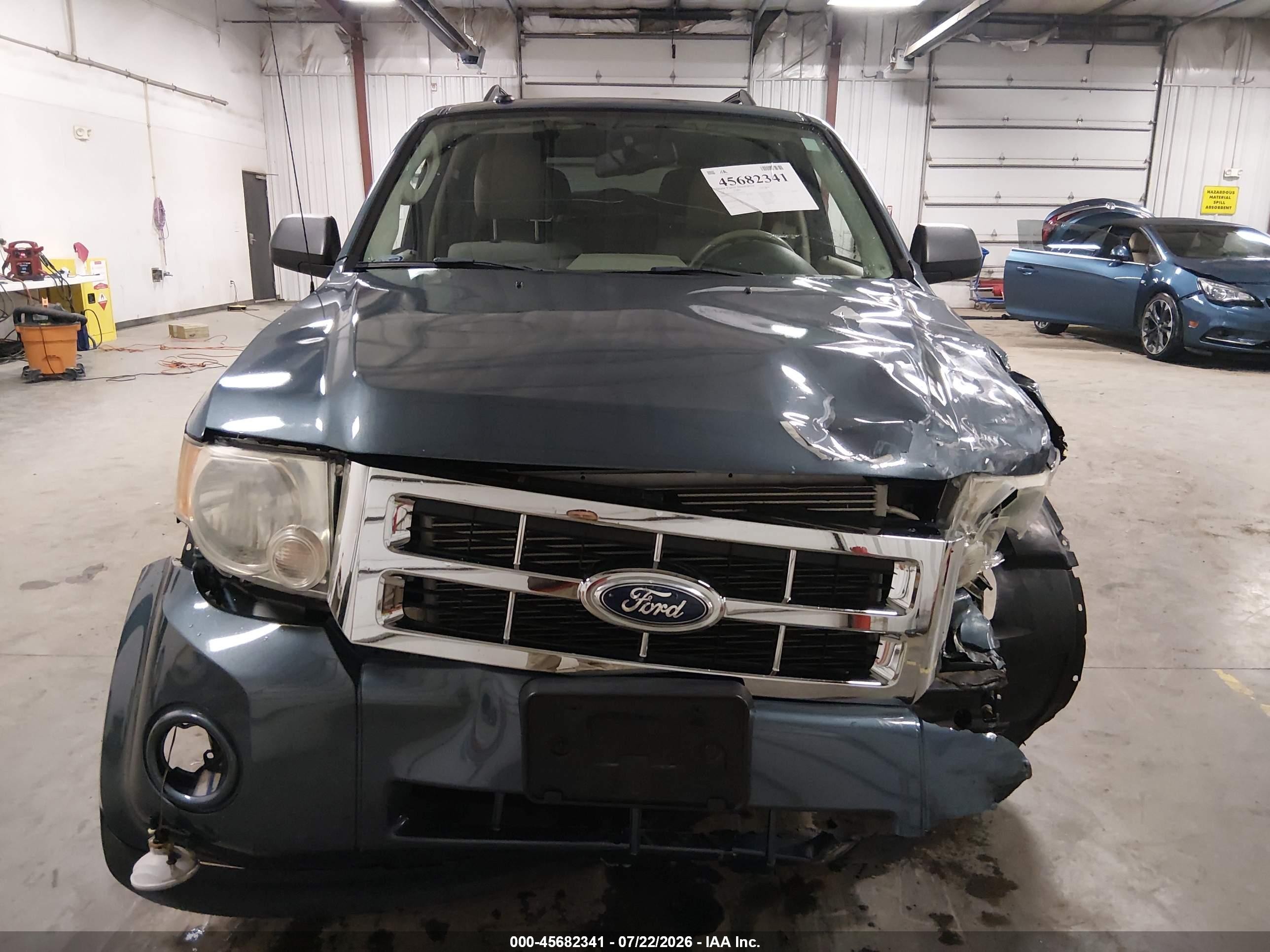 2012 Ford Escape Xlt Blue vin: 1FMCU0D78CKA91855