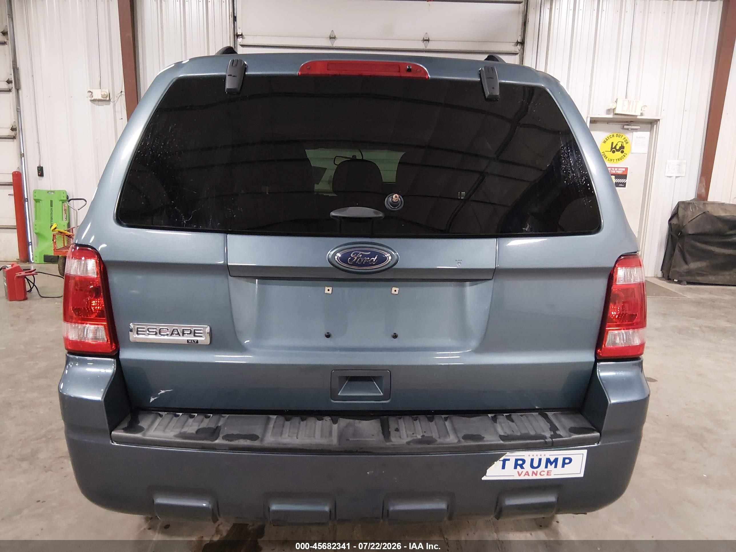 2012 Ford Escape Xlt Blue vin: 1FMCU0D78CKA91855