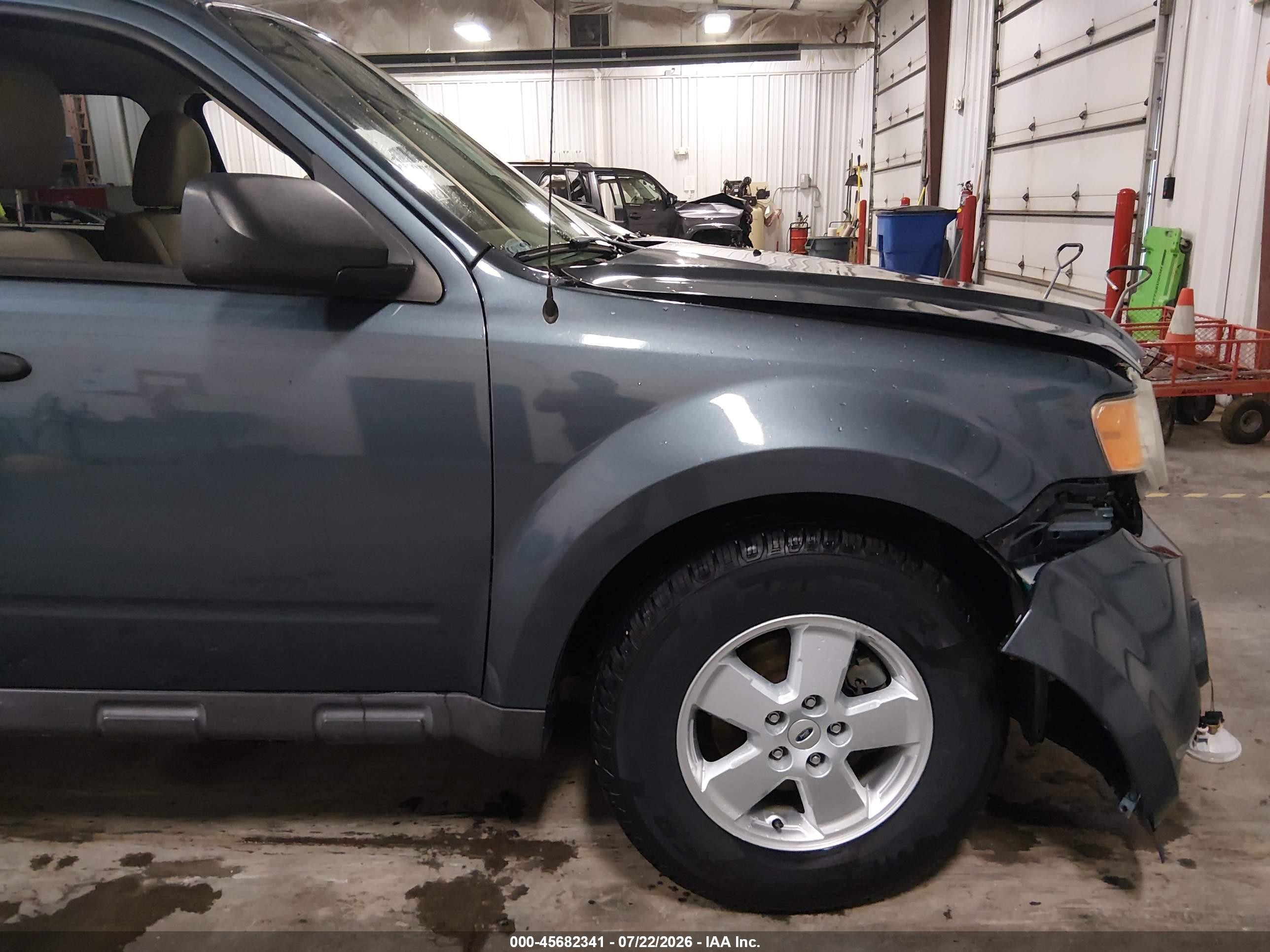 2012 Ford Escape Xlt Blue vin: 1FMCU0D78CKA91855