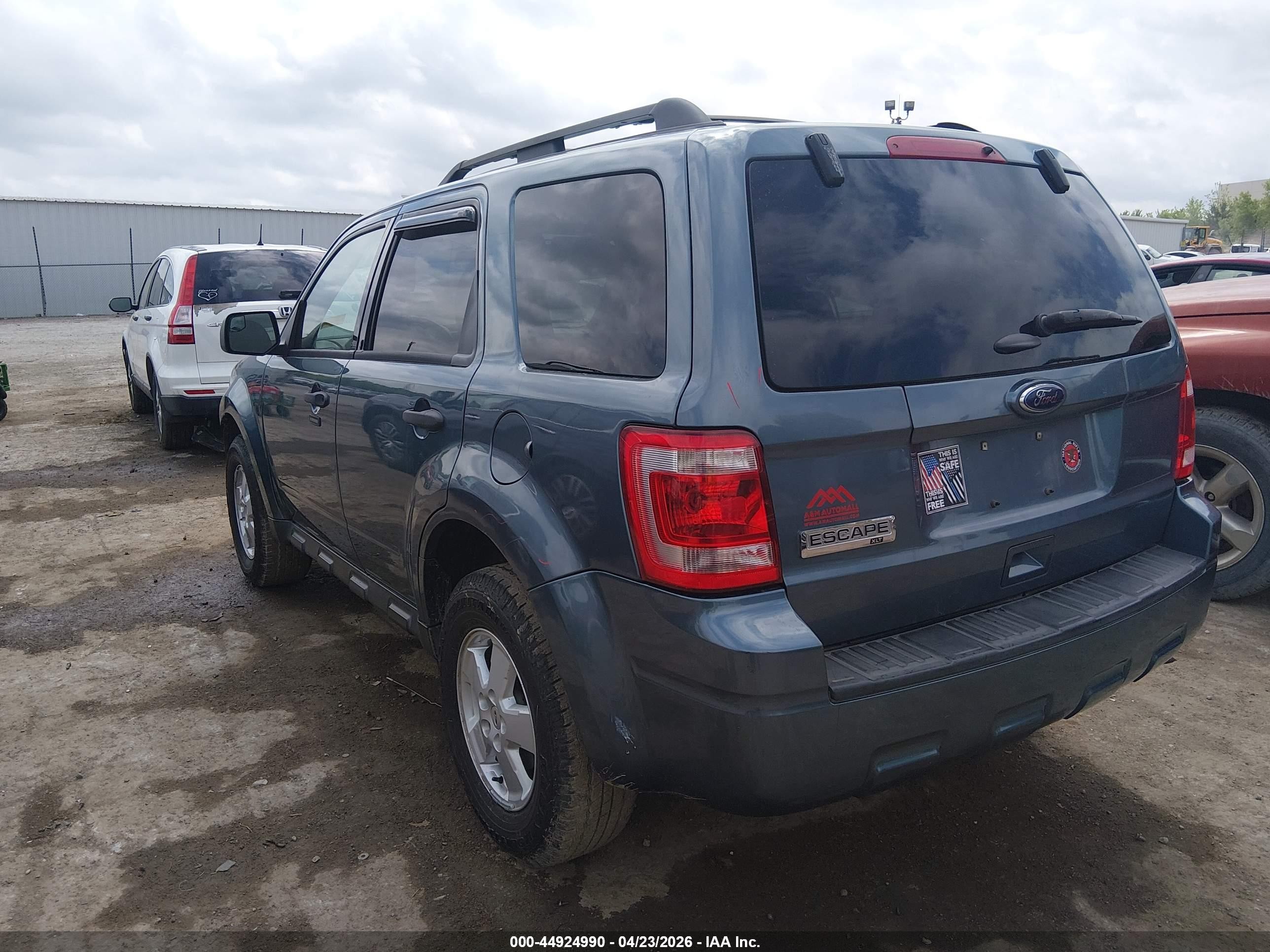 2012 Ford Escape Xlt Blue vin: 1FMCU0D78CKB01784