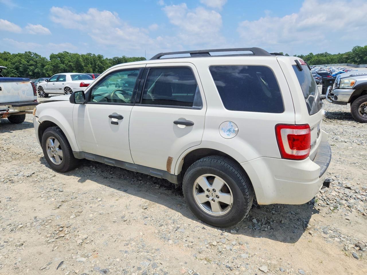 2012 Ford Escape Xlt Белый vin: 1FMCU0D78CKB26586
