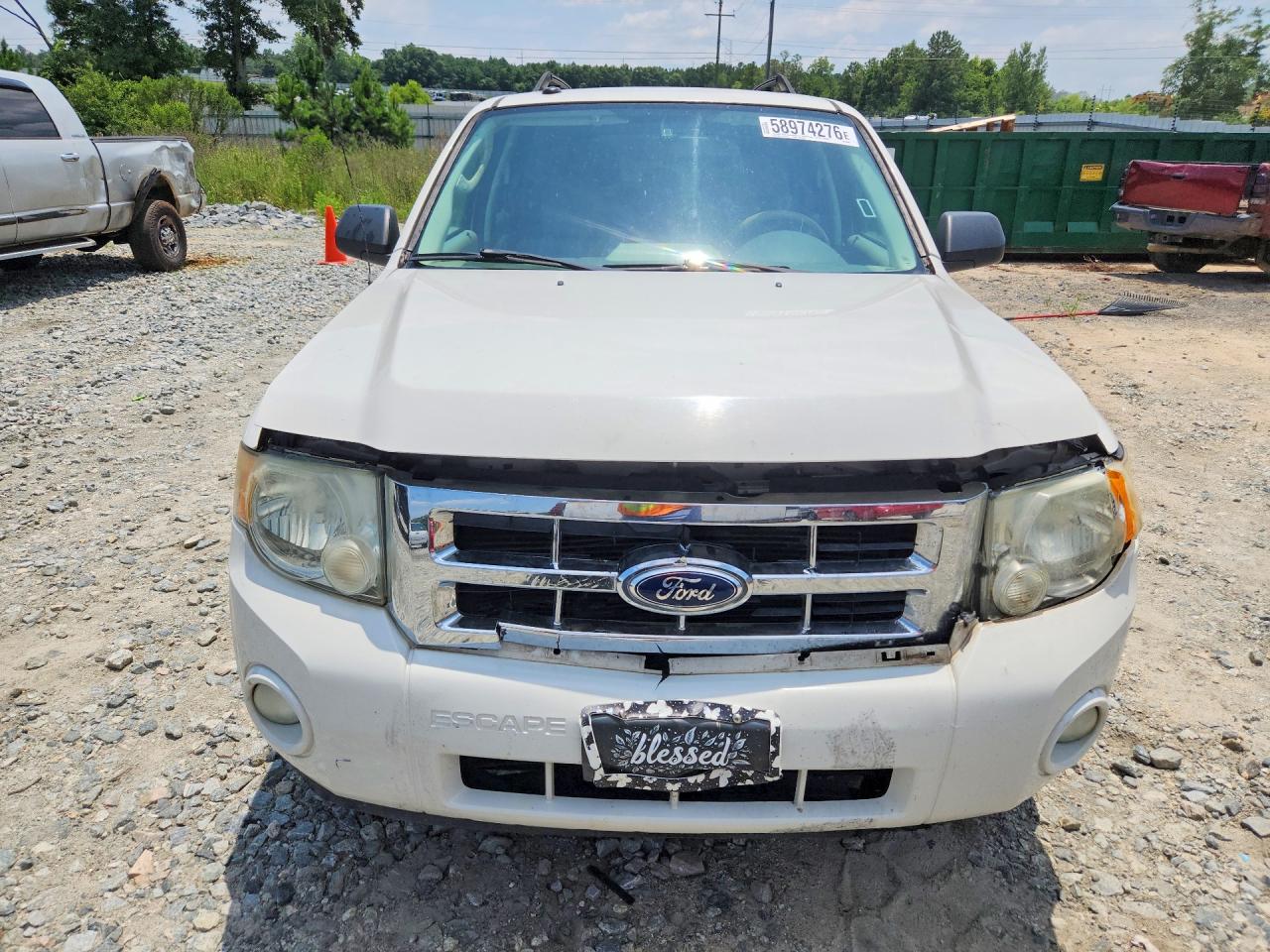 2012 Ford Escape Xlt Белый vin: 1FMCU0D78CKB26586