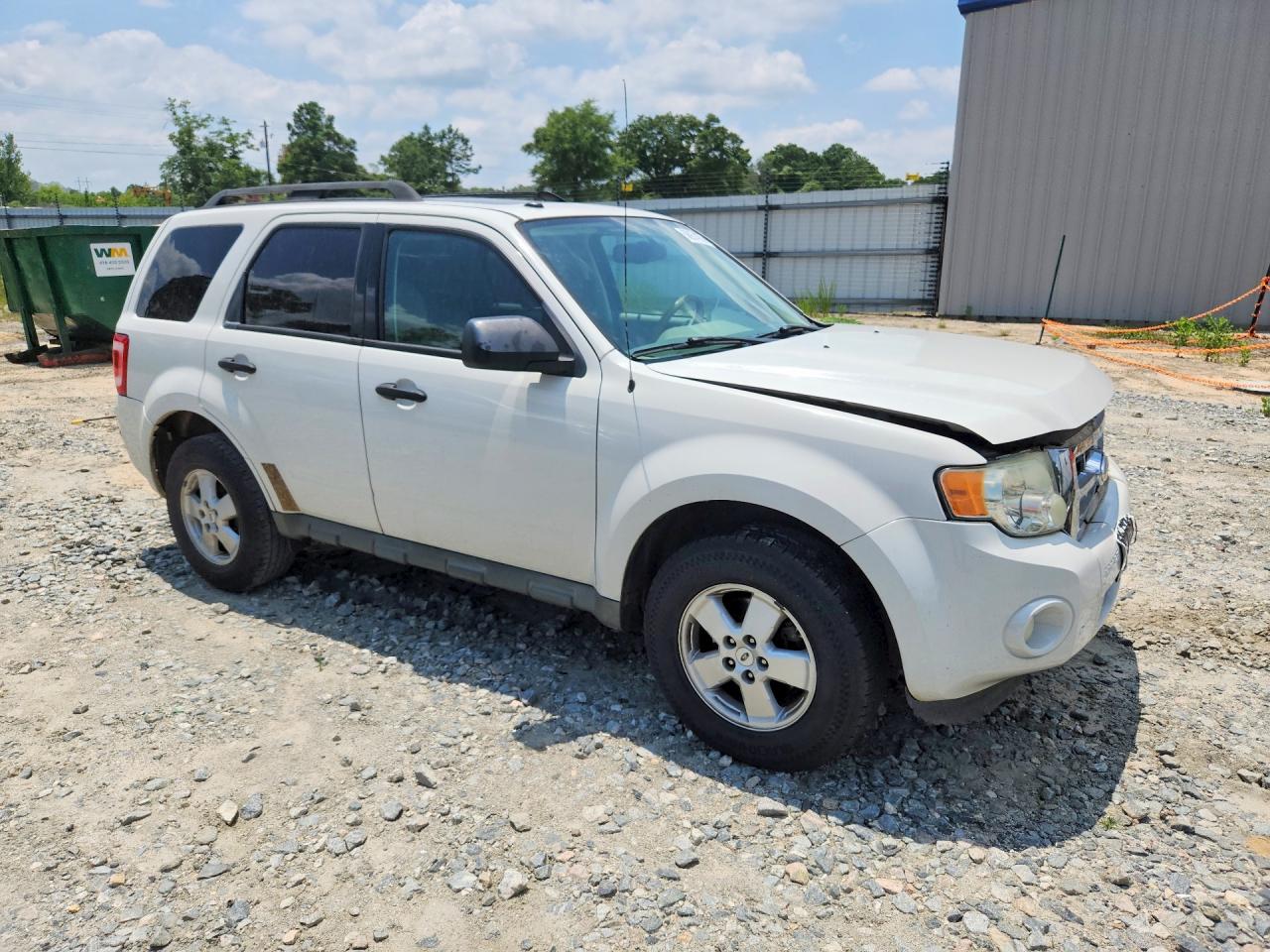 2012 Ford Escape Xlt Белый vin: 1FMCU0D78CKB26586