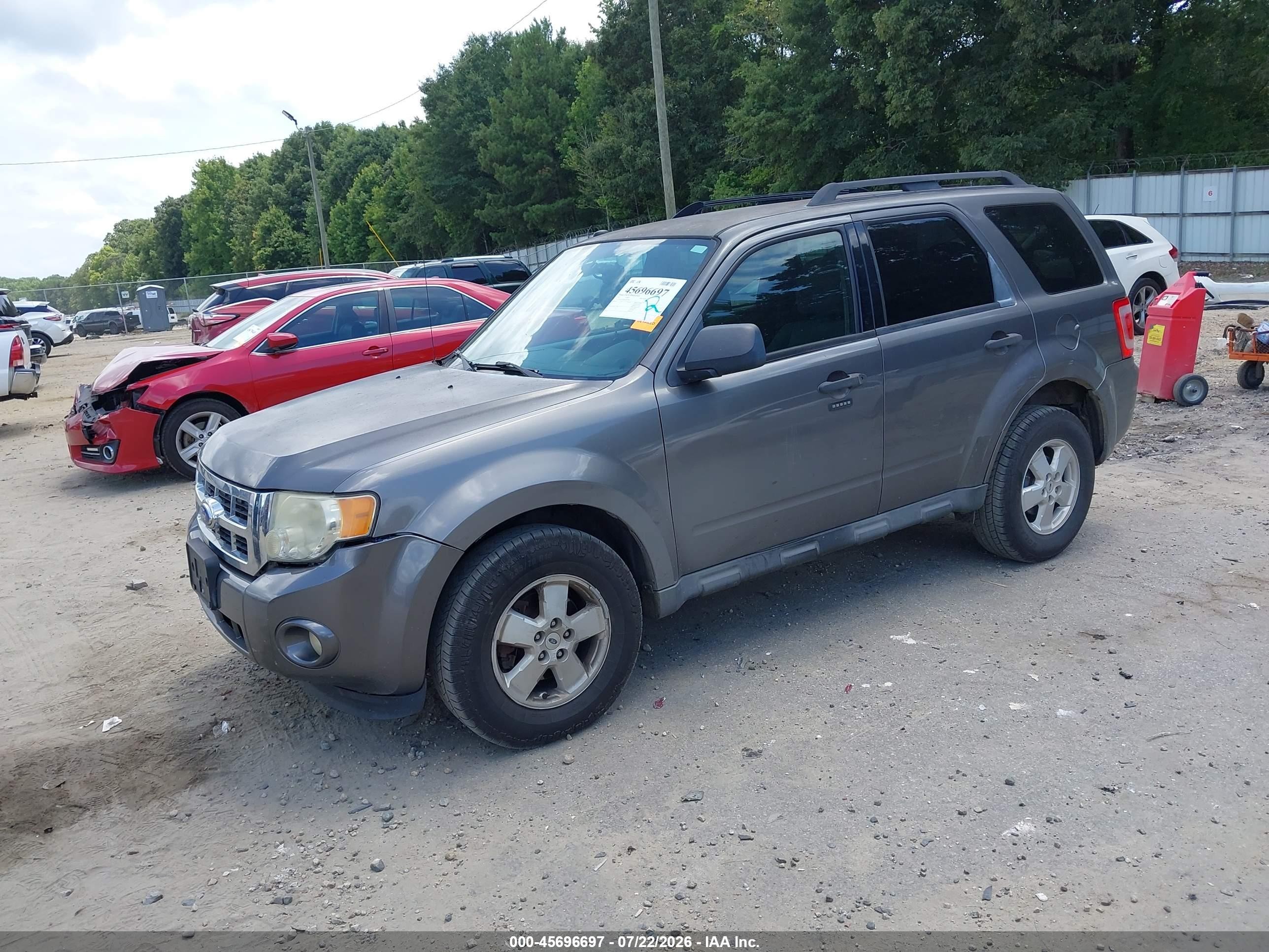 2012 Ford Escape Xlt Gray vin: 1FMCU0D78CKB71799