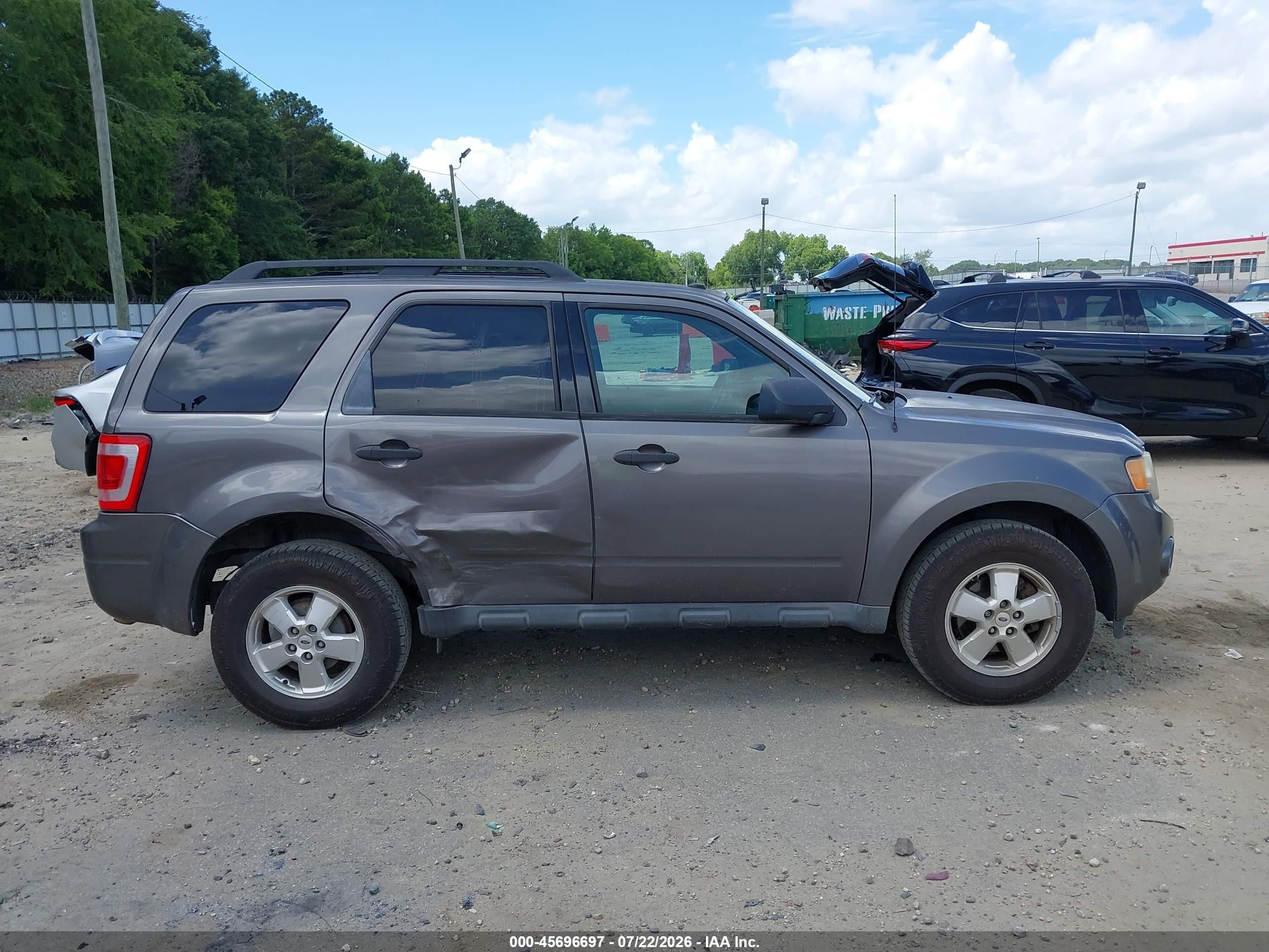 2012 Ford Escape Xlt Gray vin: 1FMCU0D78CKB71799