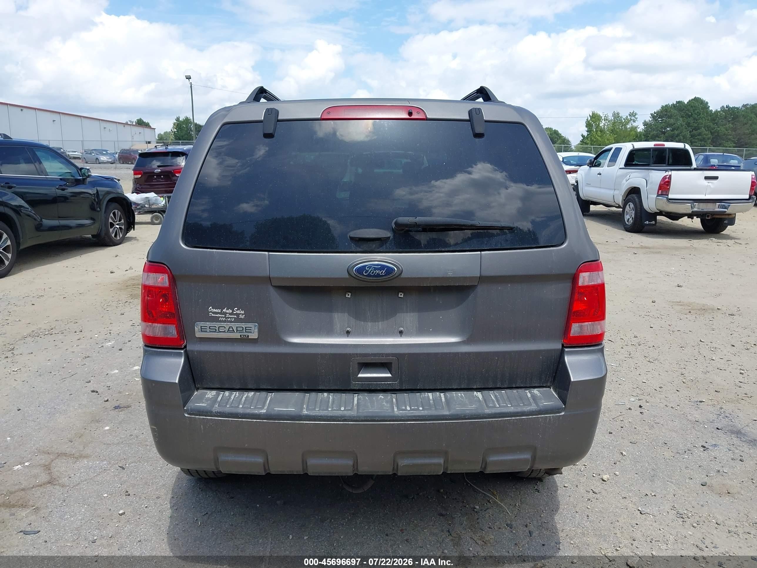 2012 Ford Escape Xlt Gray vin: 1FMCU0D78CKB71799