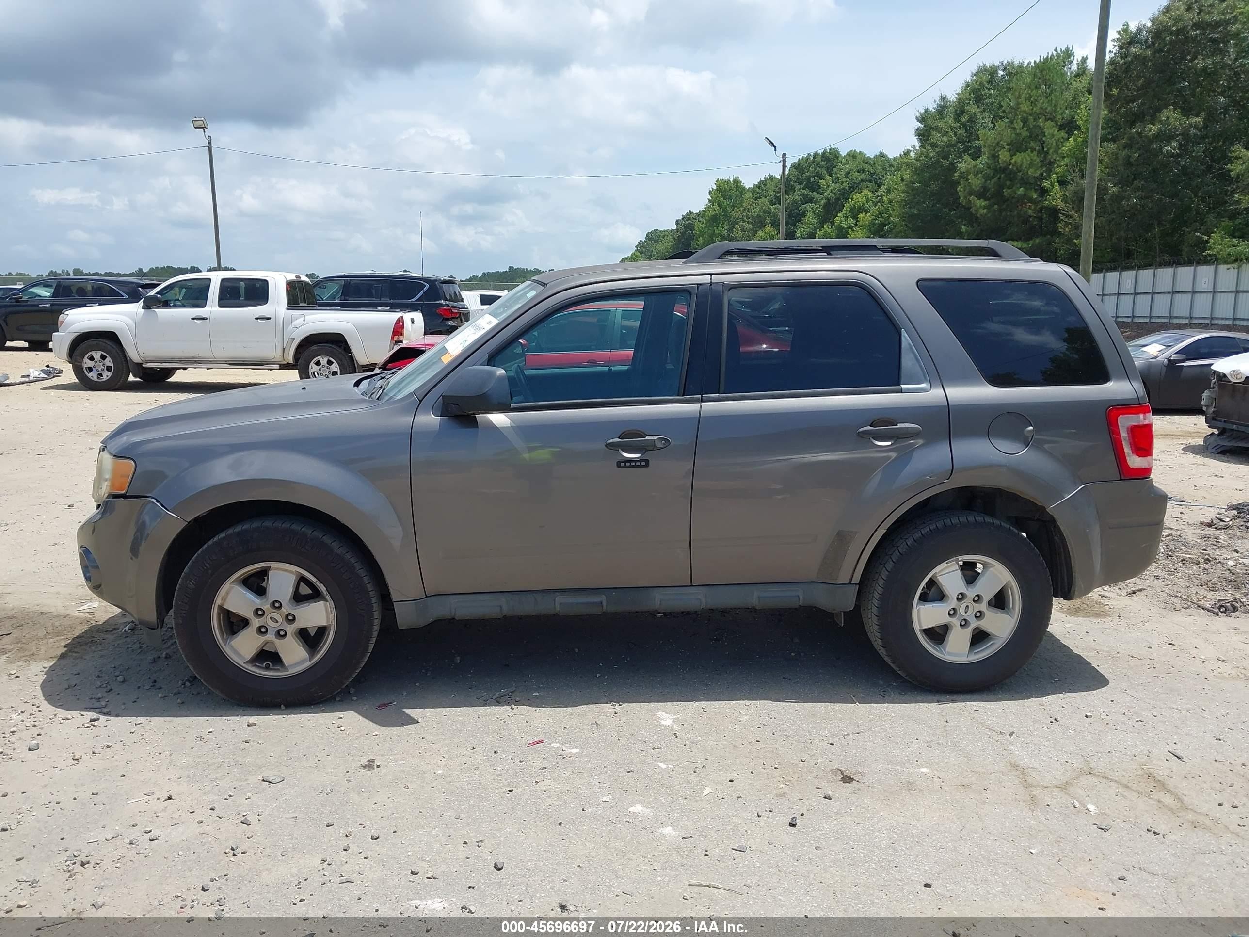 2012 Ford Escape Xlt Gray vin: 1FMCU0D78CKB71799