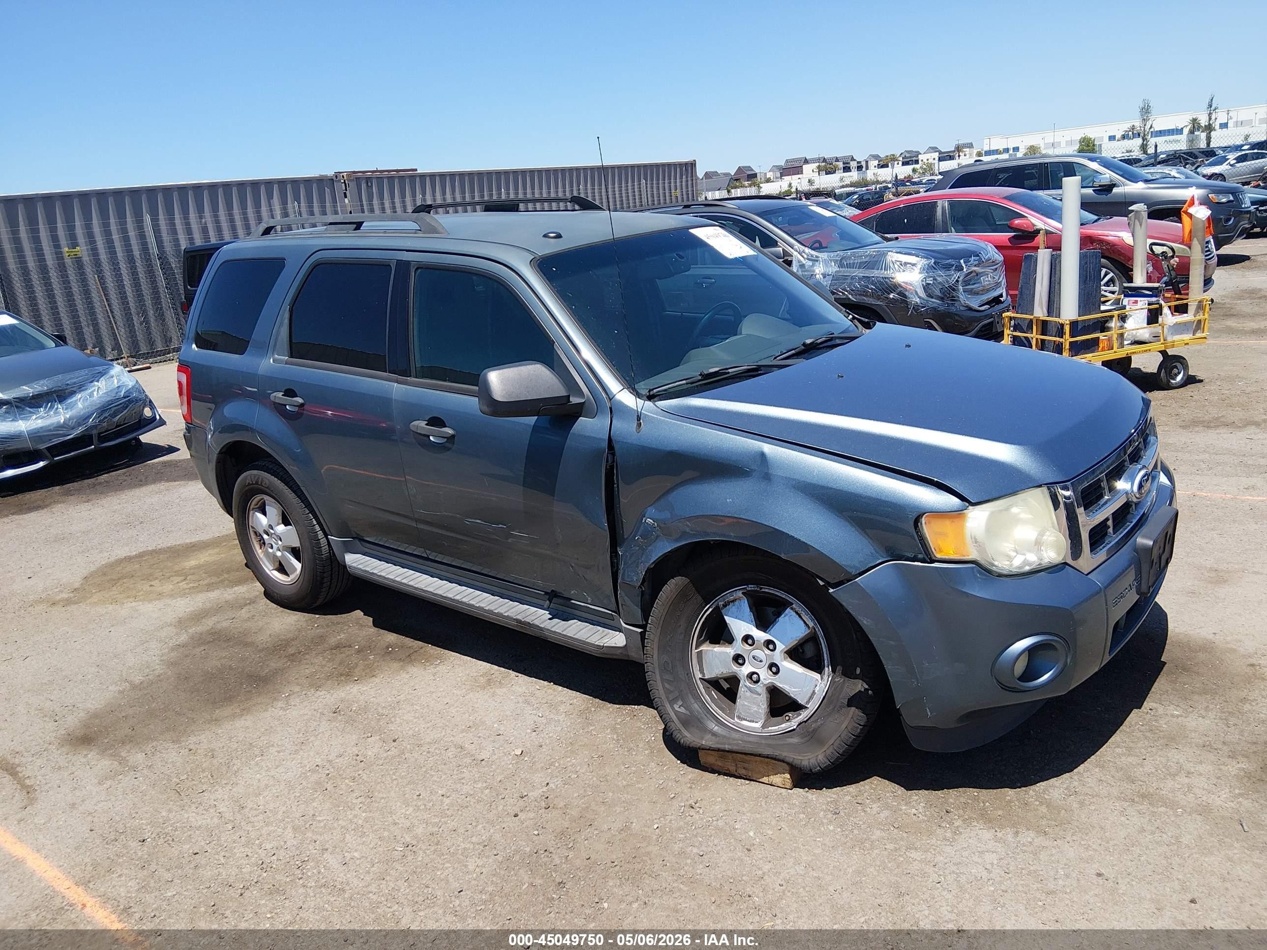 2012 Ford Escape Xlt Gray vin: 1FMCU0D78CKC45366