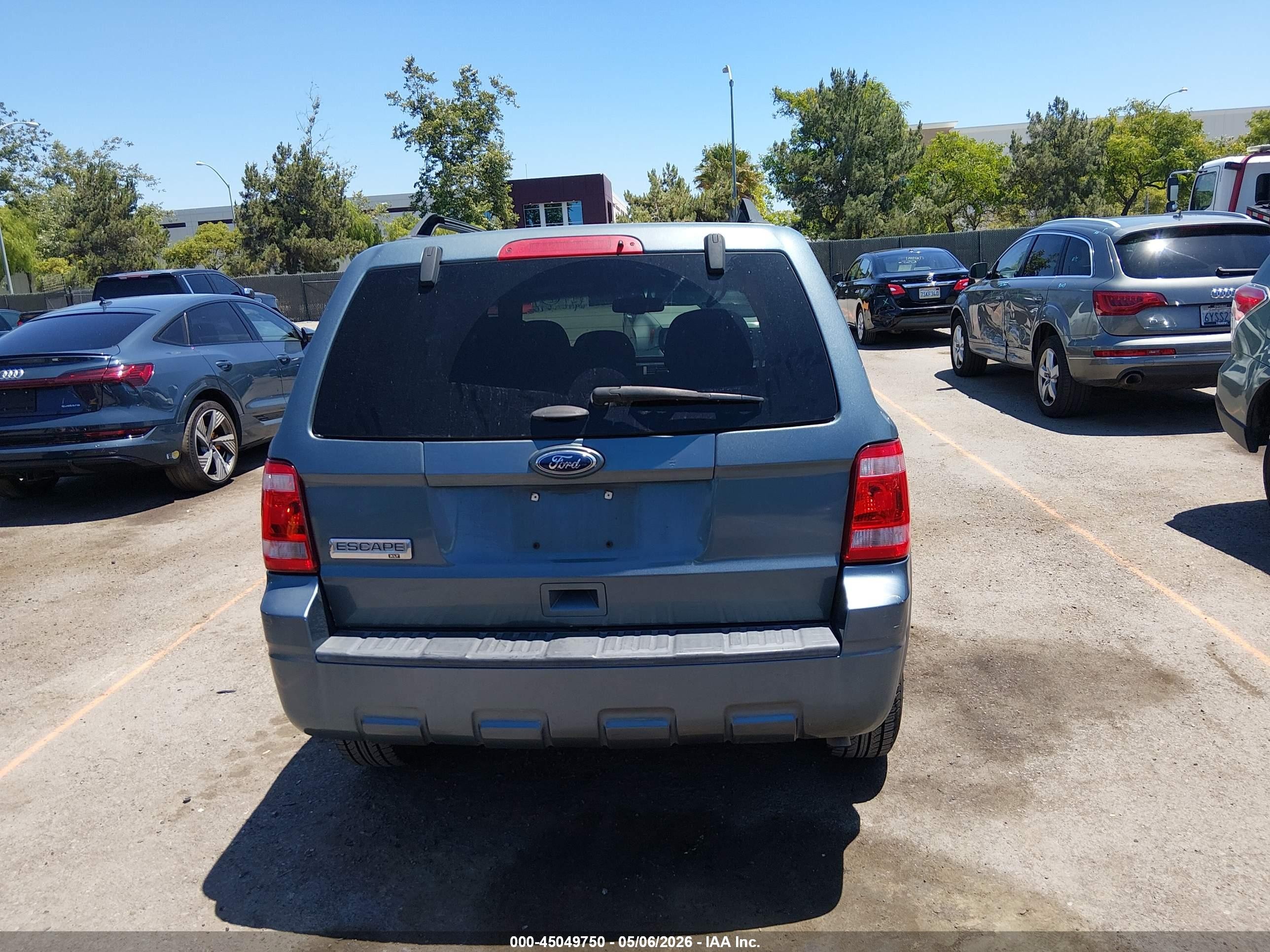 2012 Ford Escape Xlt Gray vin: 1FMCU0D78CKC45366