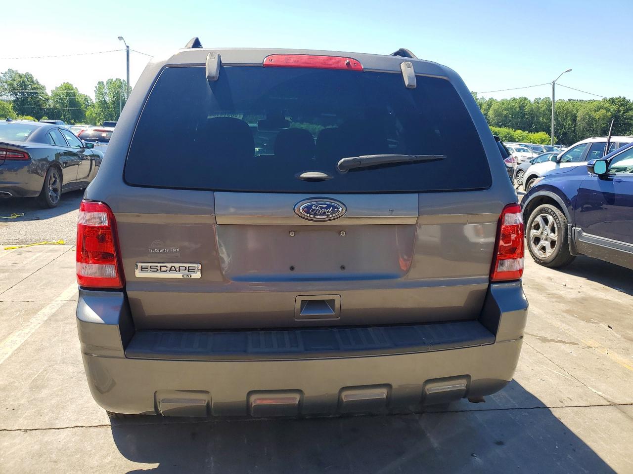 2012 Ford Escape Xlt Серый vin: 1FMCU0D78CKC64290